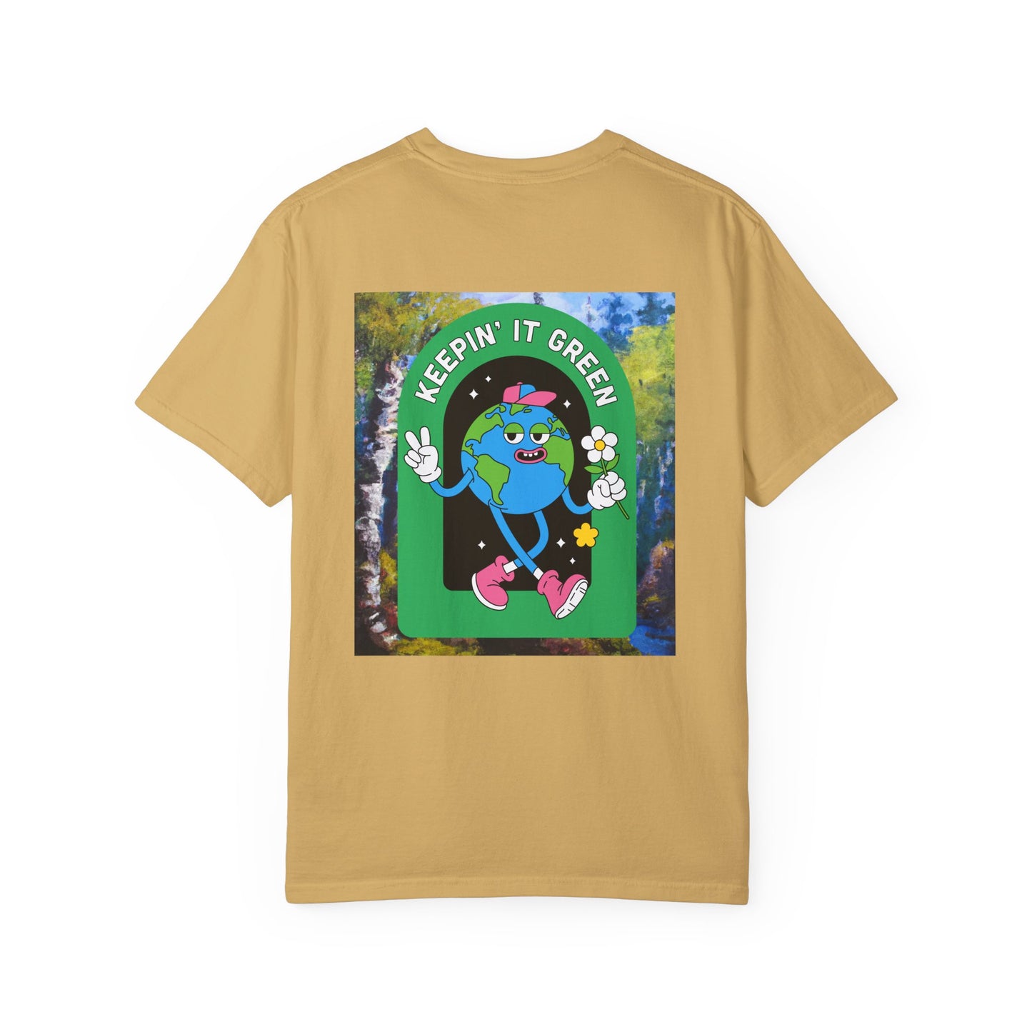 Unisex Garment-Dyed T-shirt - Think Green