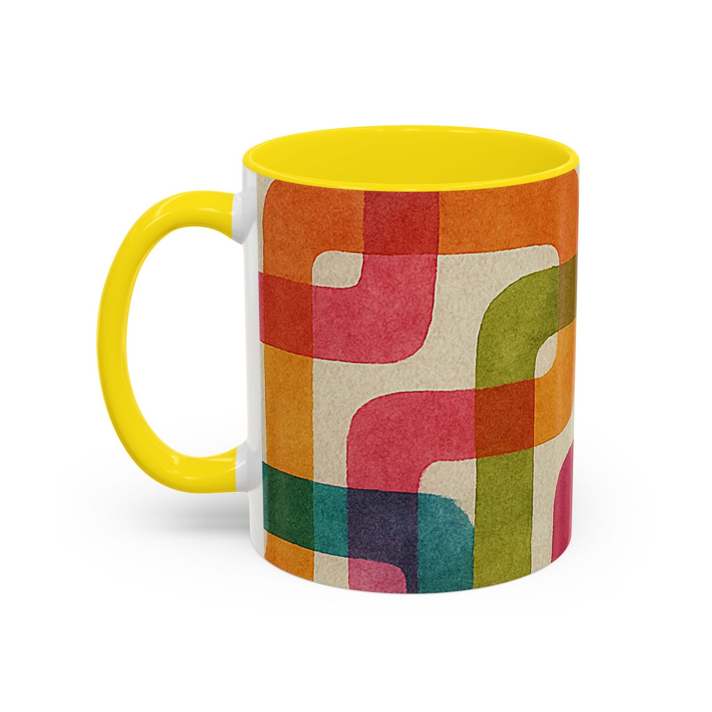 Retro Color Curves Coffee Mug