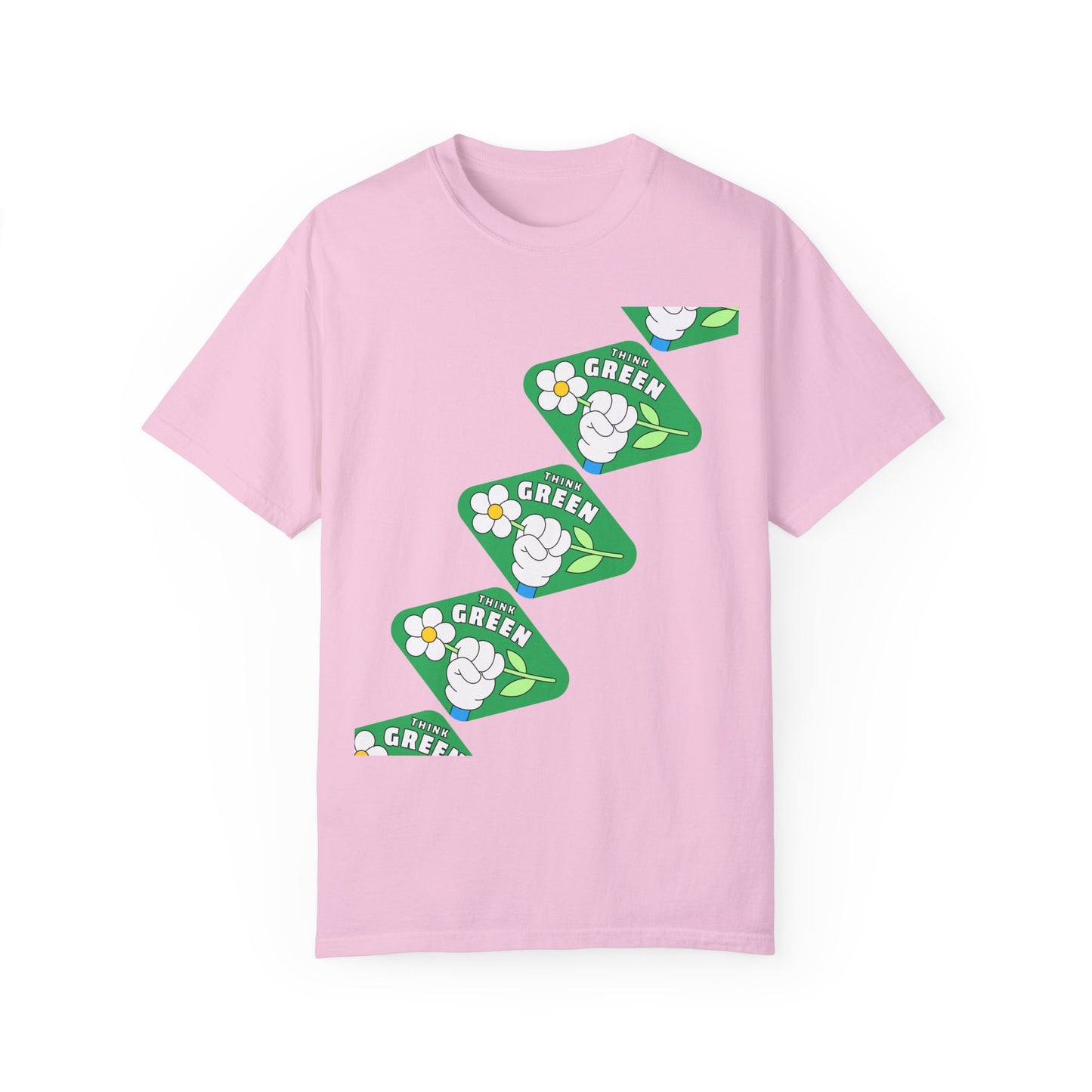 Unisex Garment-Dyed T-shirt - Think Green