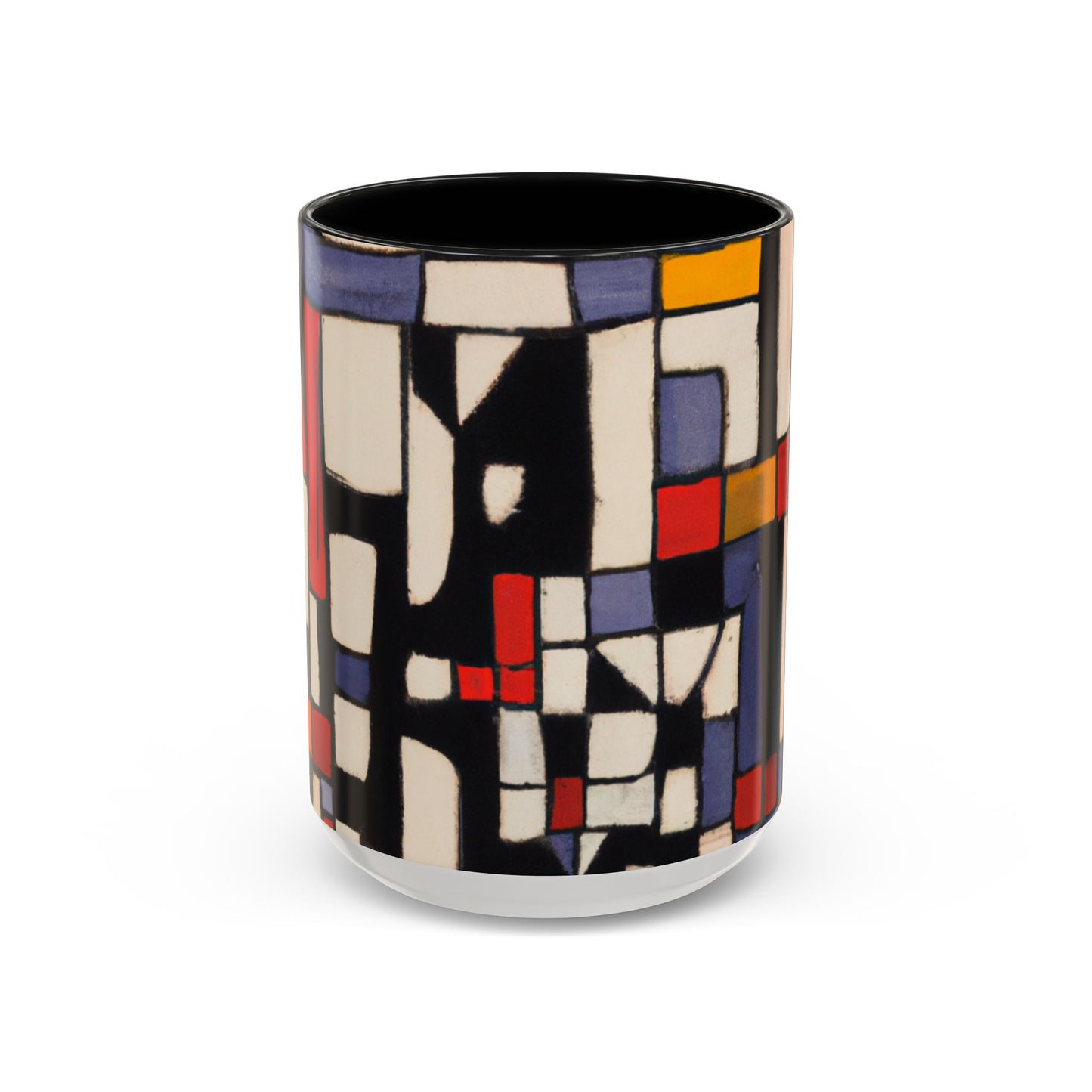 Modern Blocks Accent Coffee Mug, 11oz