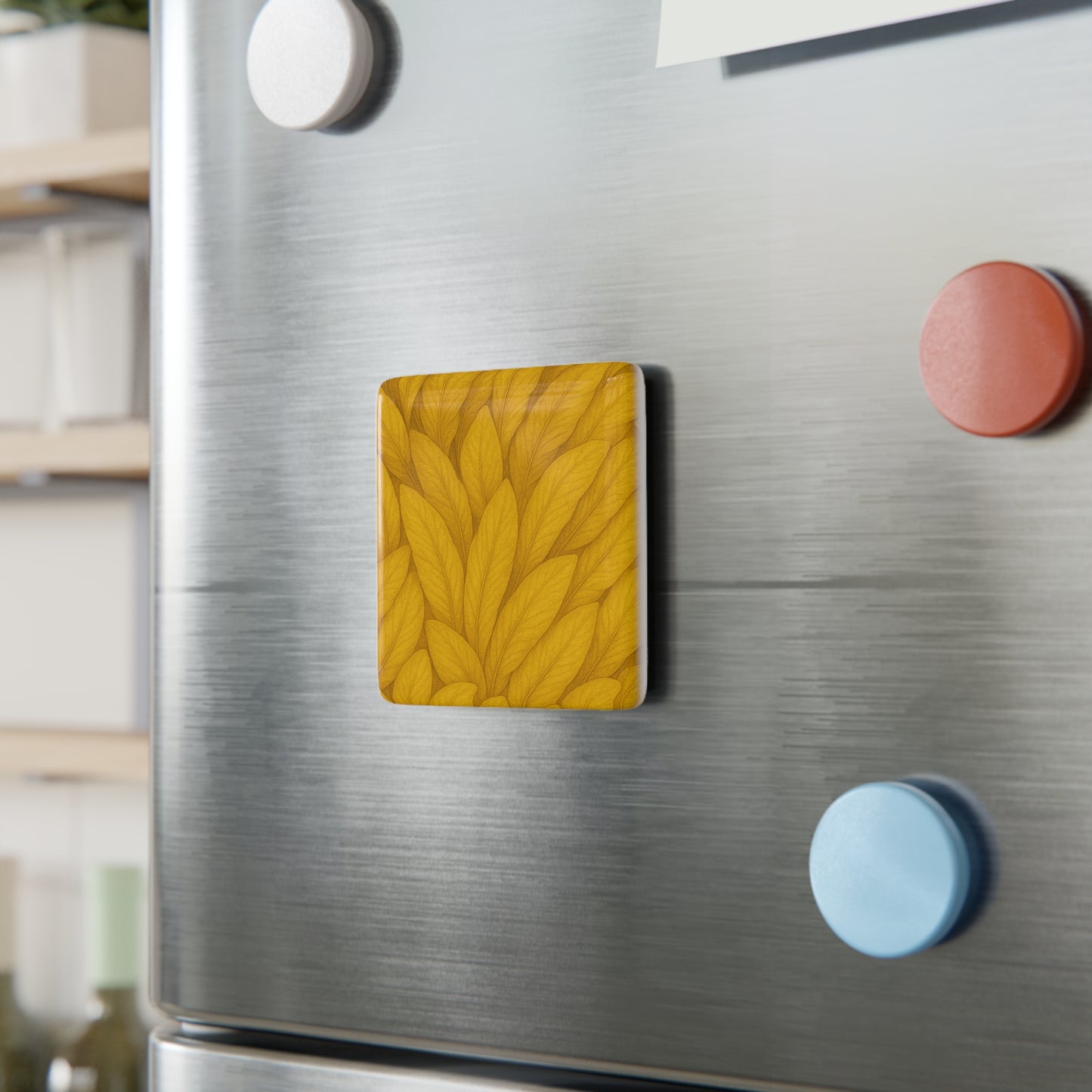 Porcelain Square Magnet -