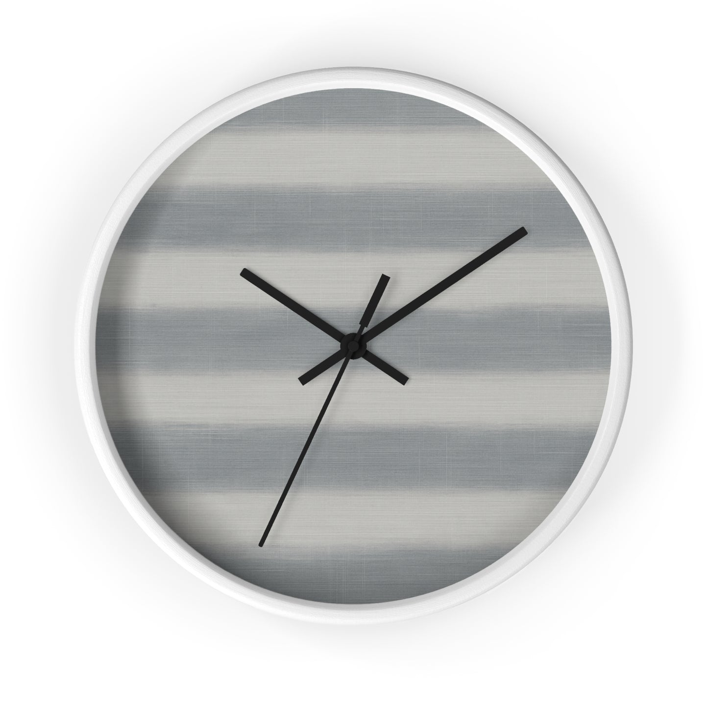 Loom Light Stripes Wall Clock – Mist Fade