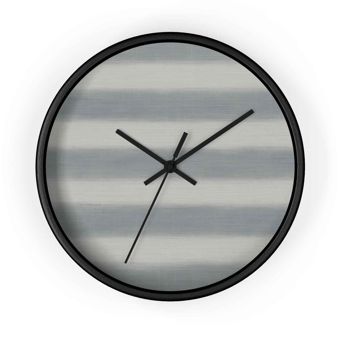 Loom Light Stripes Wall Clock – Mist Fade