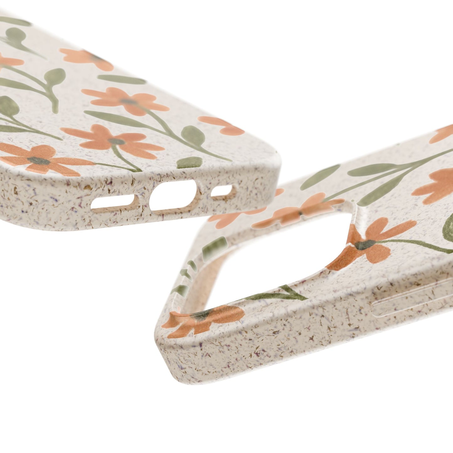 Floral Phone Case - Biodegradable Protective Cover