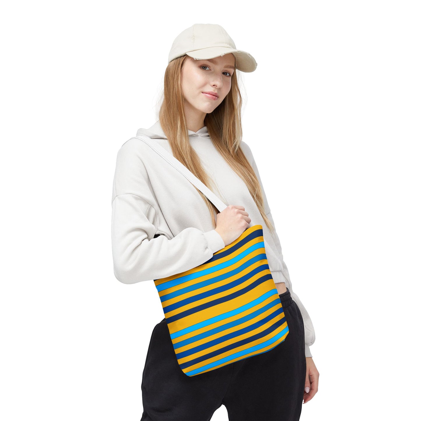 Yellow/Blue Tote Bag