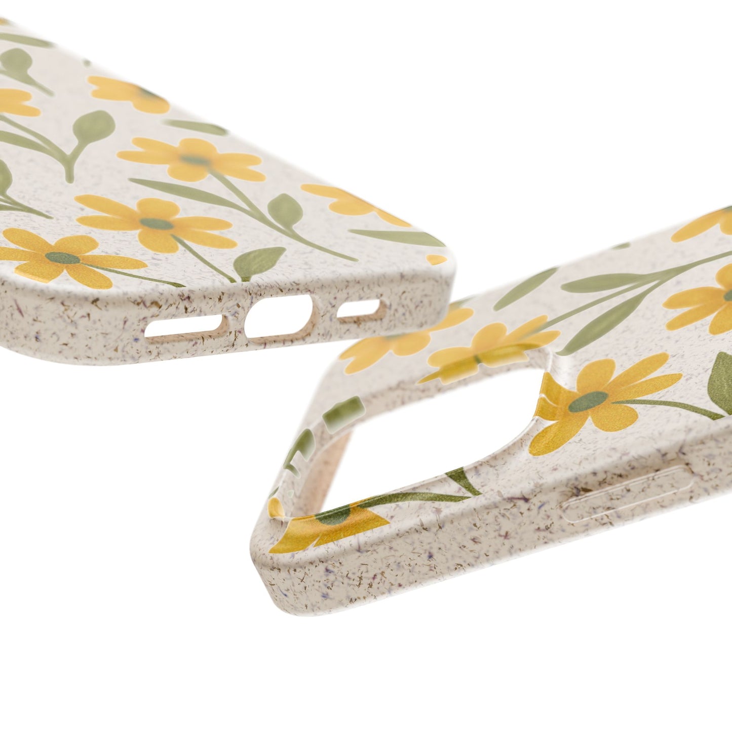 Meadow Bloom Biodegradable Phone Case - Marigold