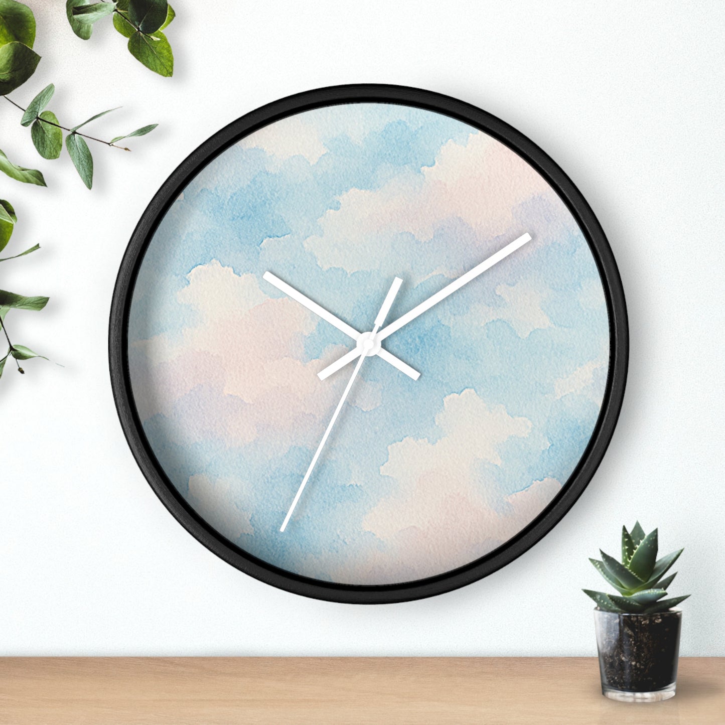Clouds Wall Clock