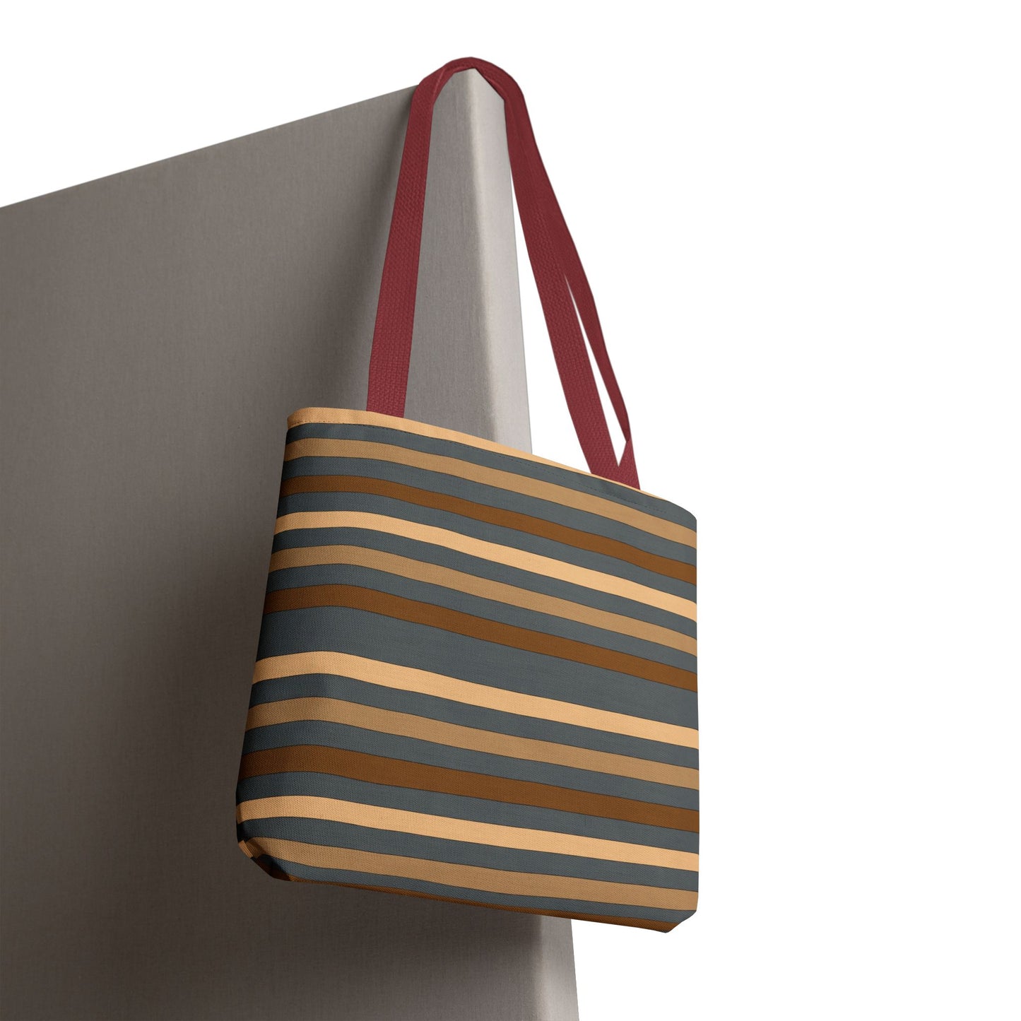 Grey/Brown Tote Bag