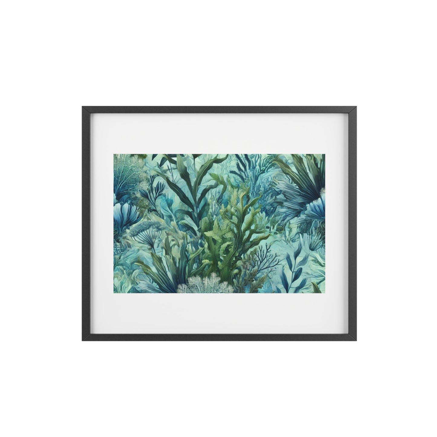 Framed Poster - Matte Finish Art for Coastal Decor