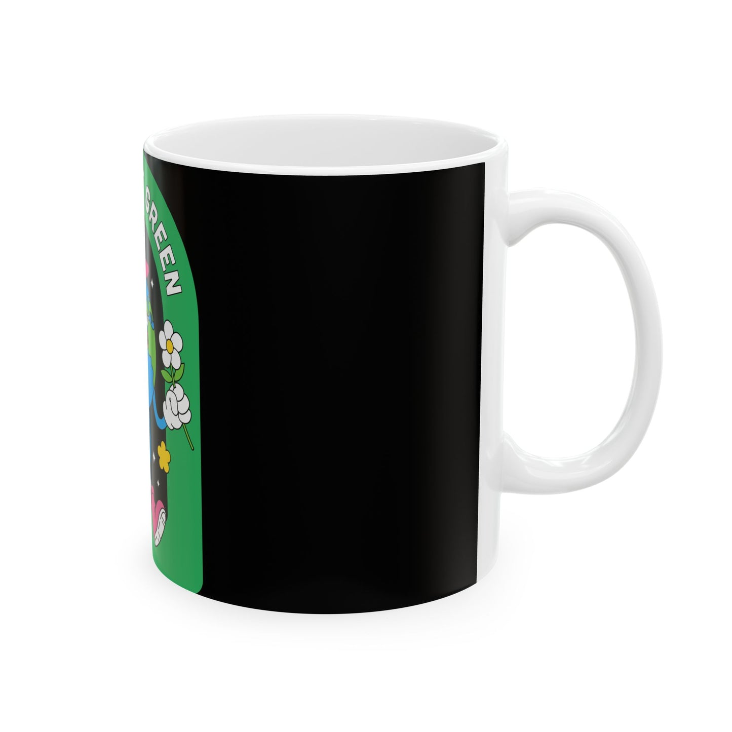 Keep it Geen Ceramic Mug