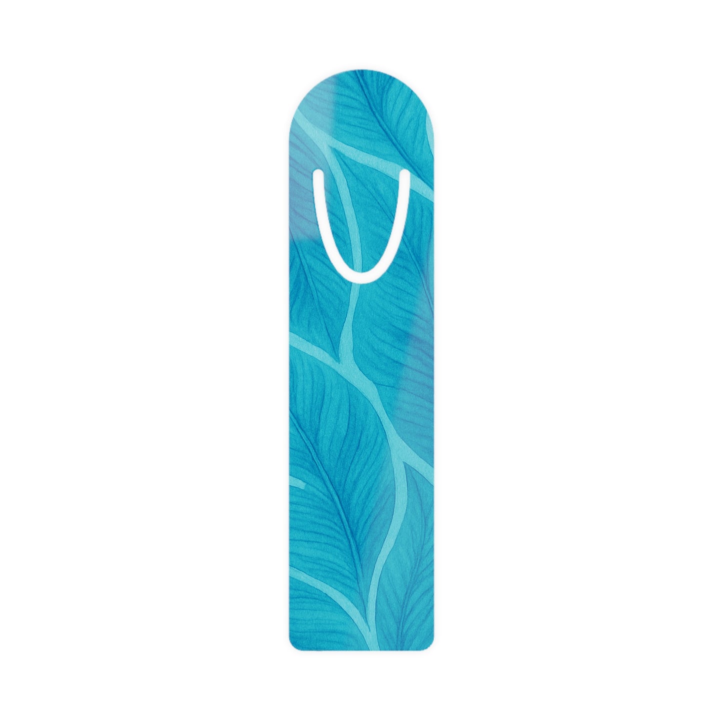 Blue Leaf Bookmark