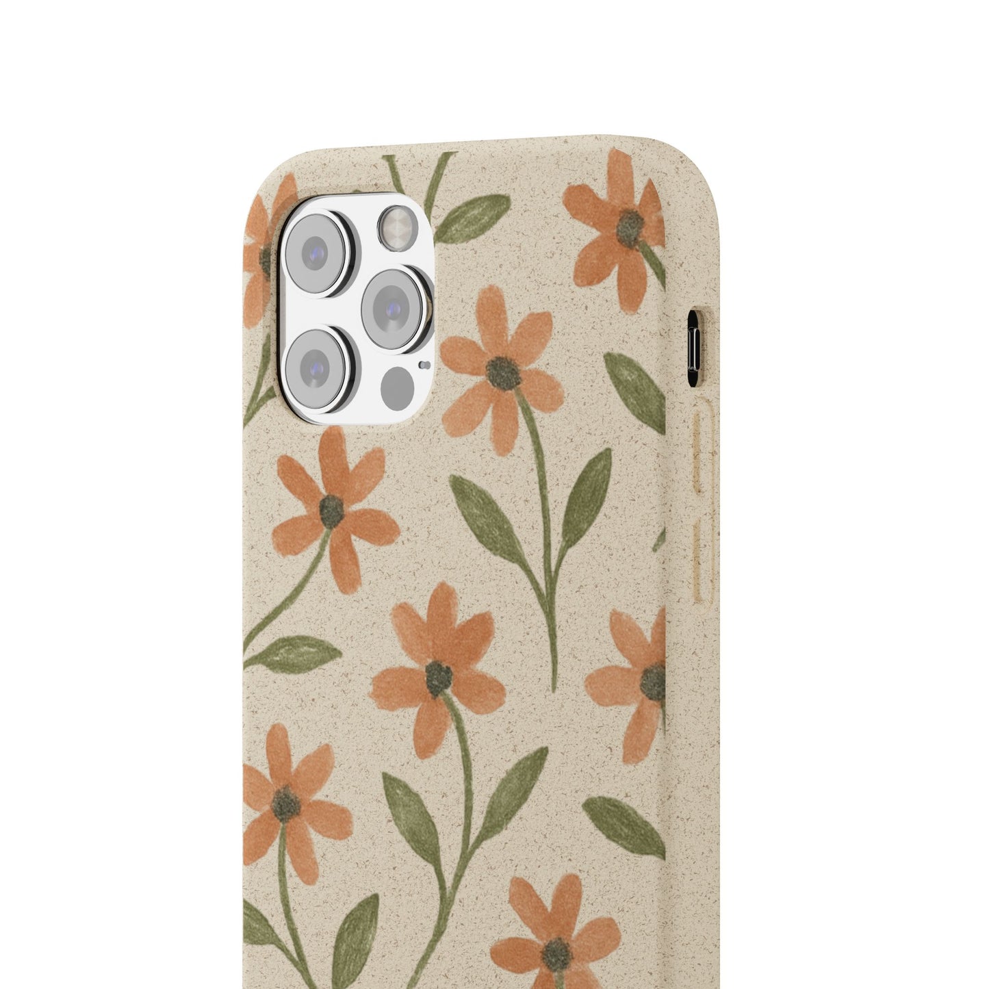 Floral Phone Case - Biodegradable Protective Cover