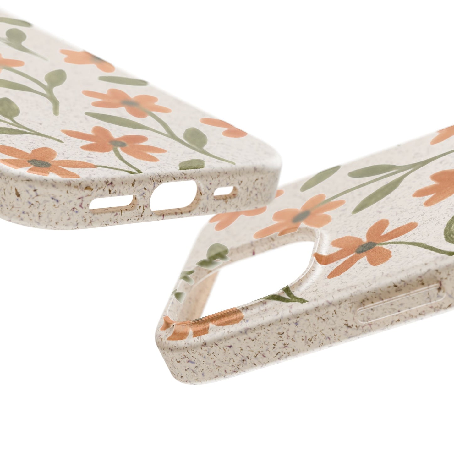 Floral Phone Case - Biodegradable Protective Cover