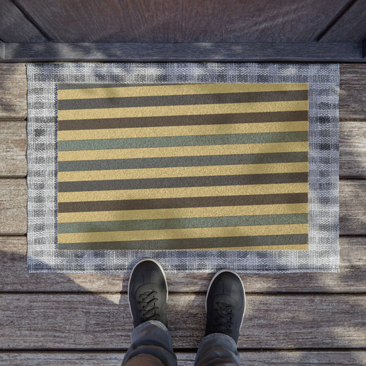 Green/Blue Doormat