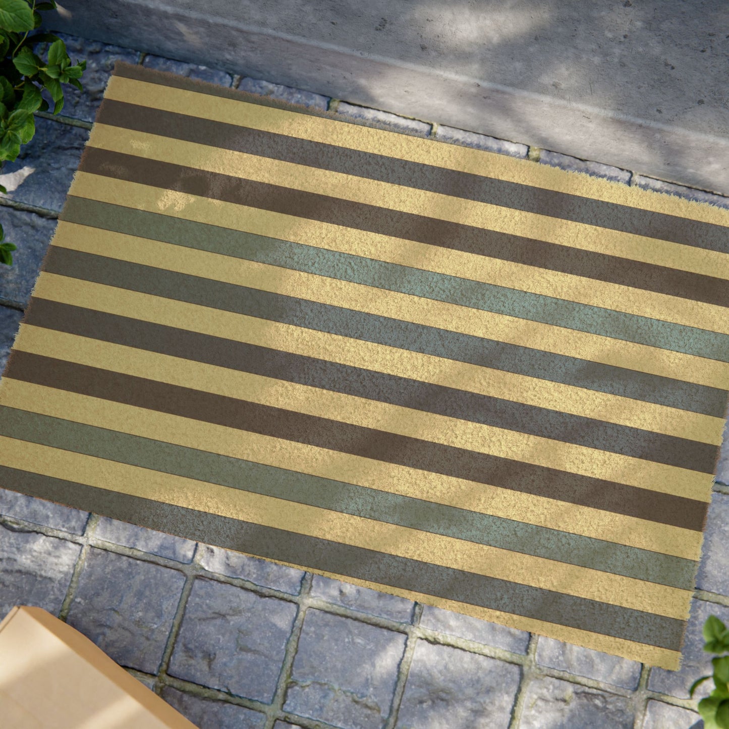 Green/Blue Doormat