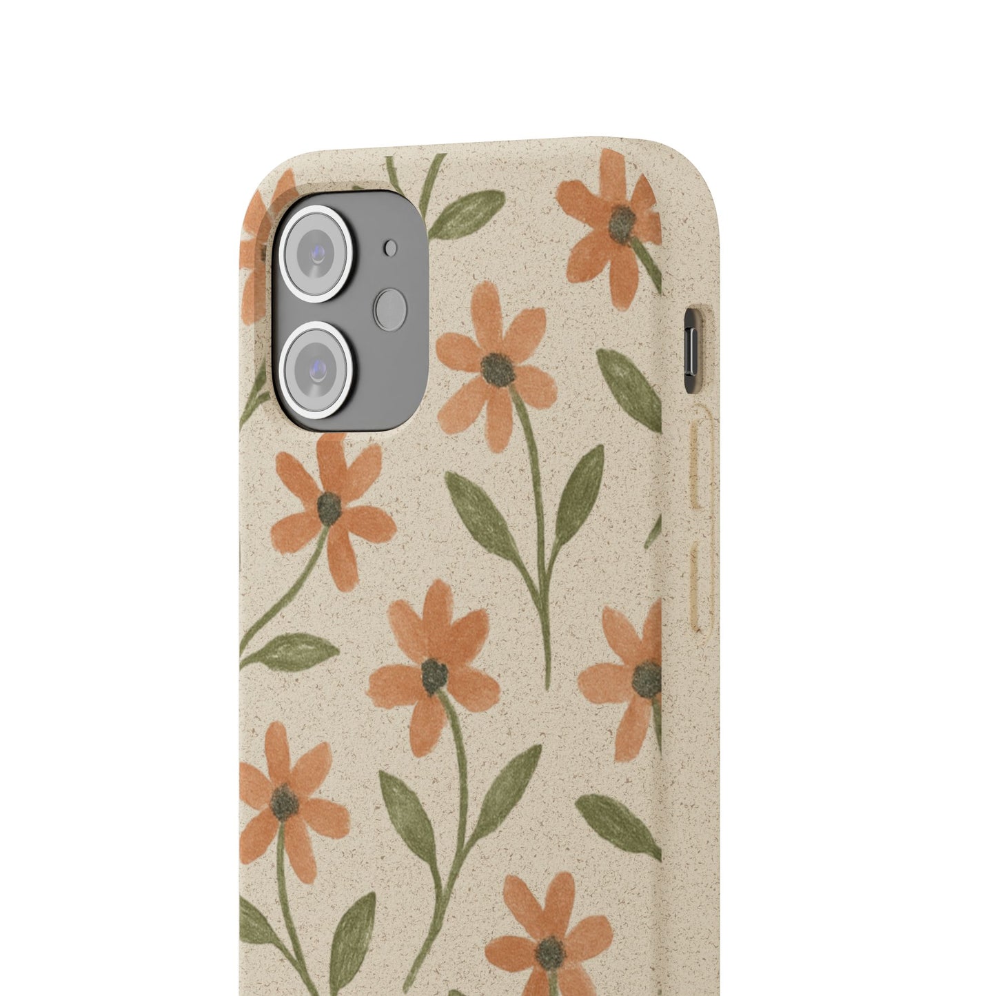 Floral Phone Case - Biodegradable Protective Cover
