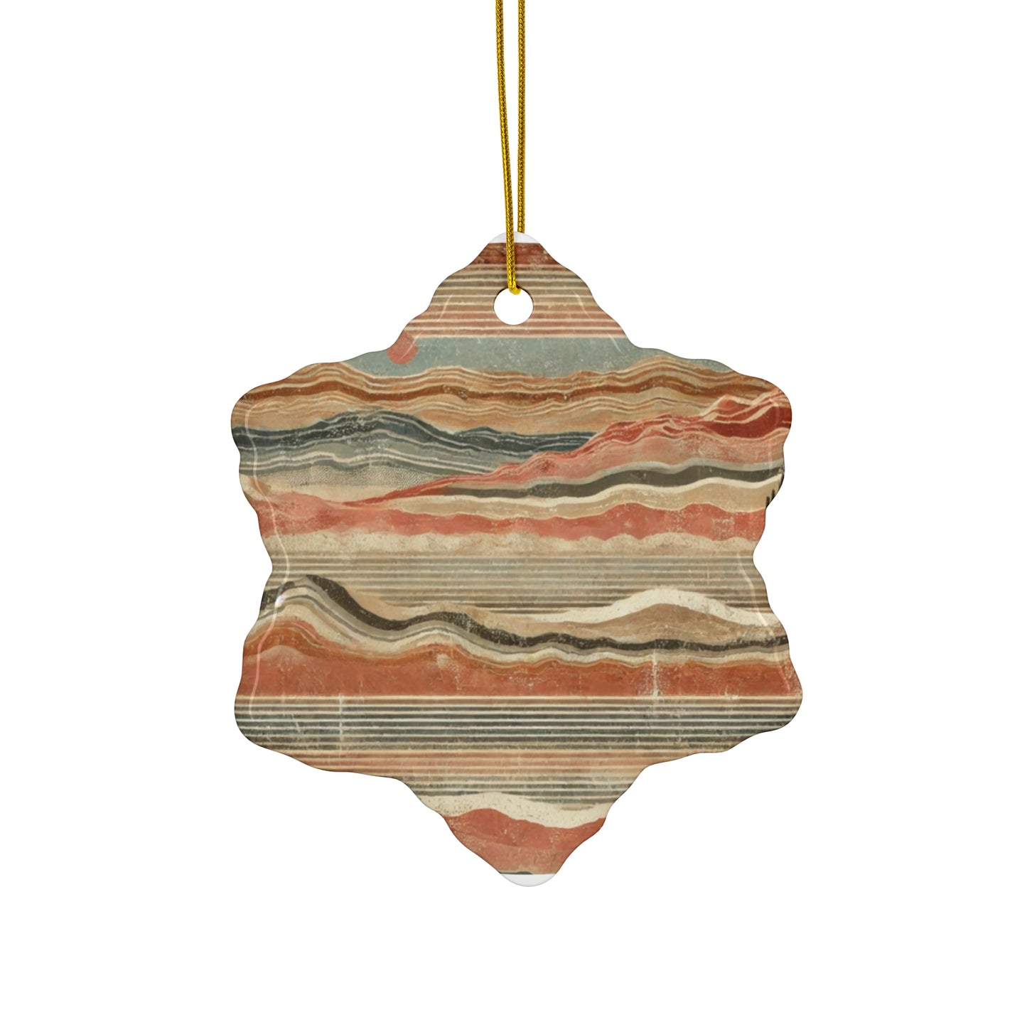 Ceramic Ornament desert theme