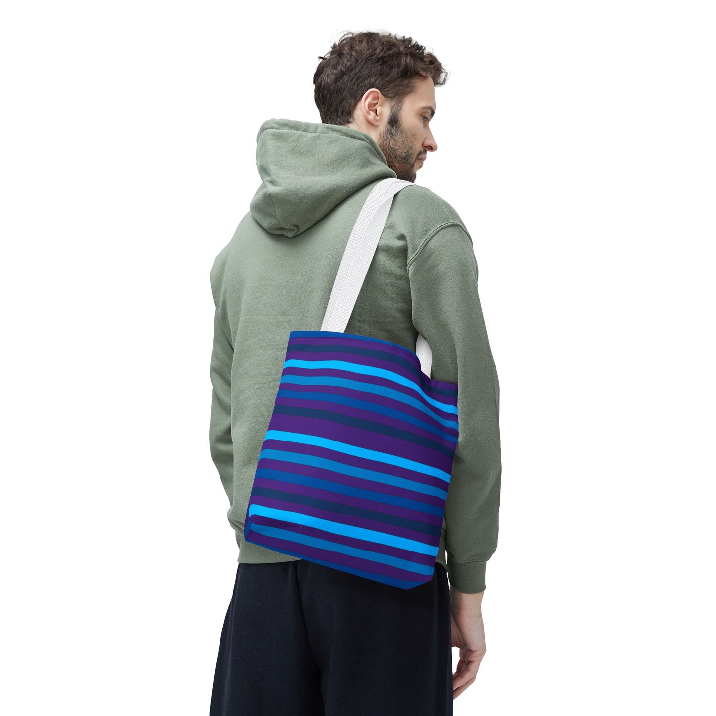 Purple/Blue Tote Bag