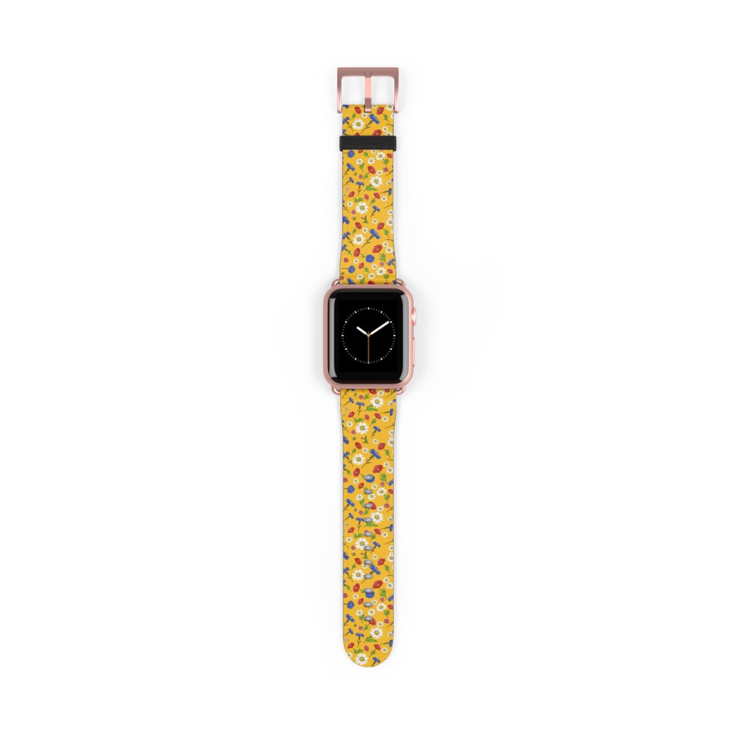 Floral Pattern Watch Band