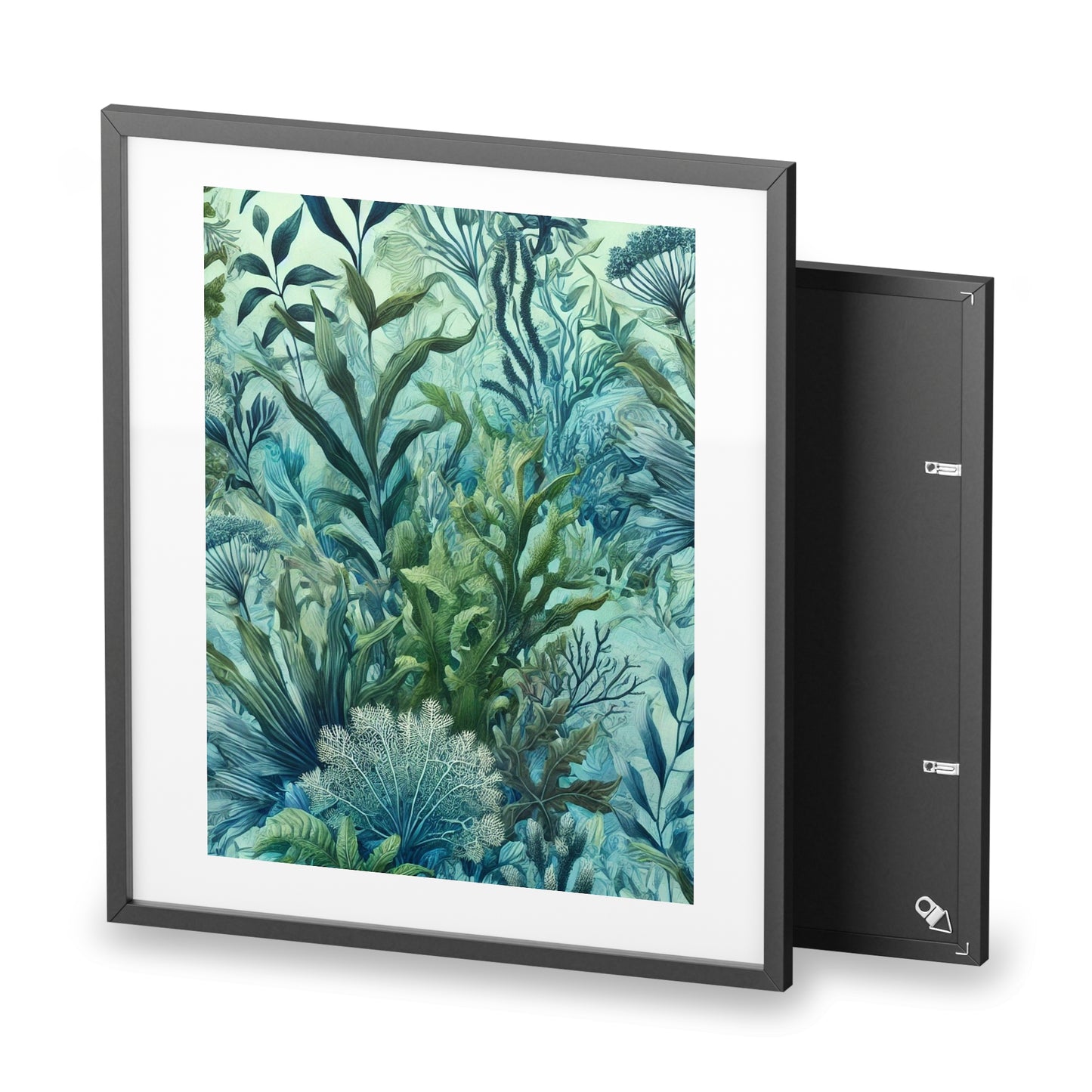Framed Poster - Matte Finish Art for Coastal Decor