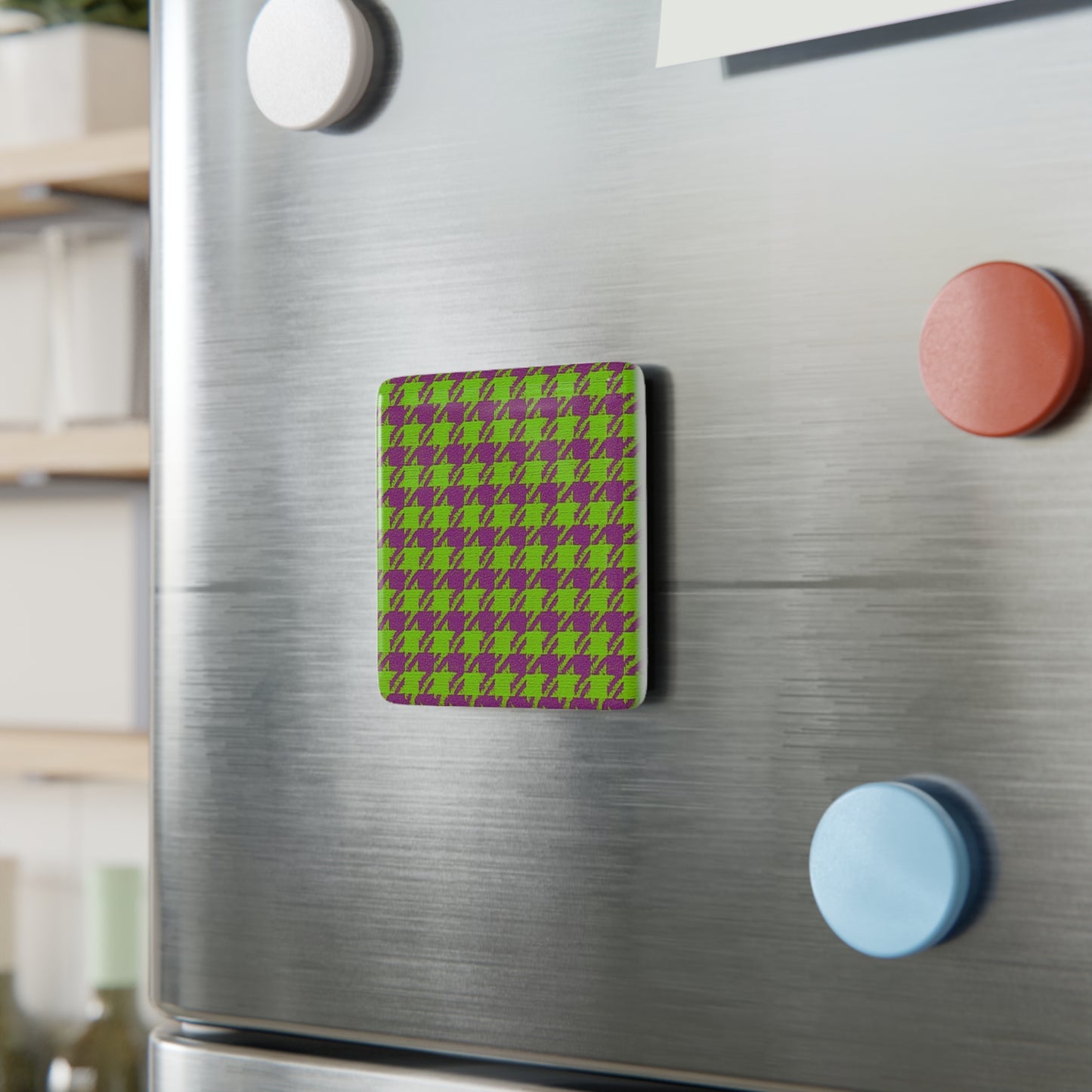 Porcelain Square Magnet -
