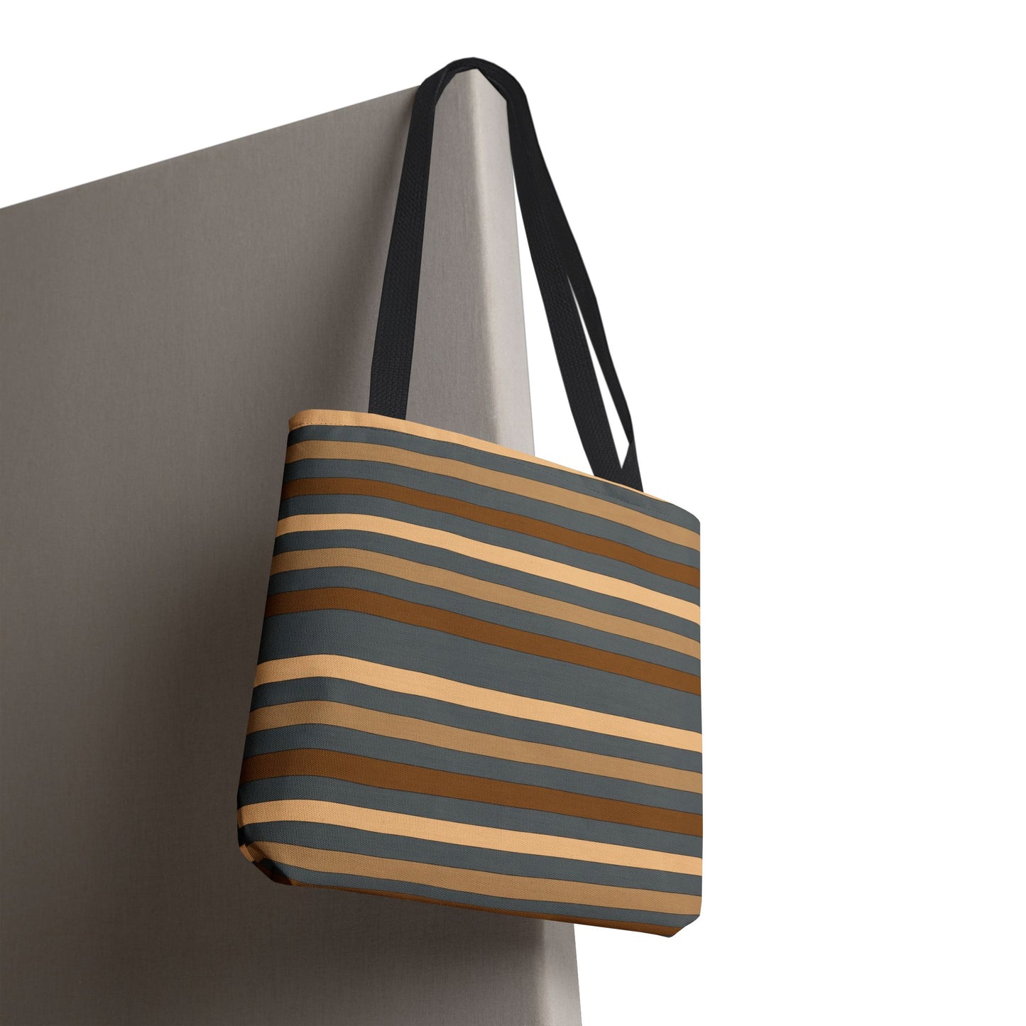Grey/Brown Tote Bag