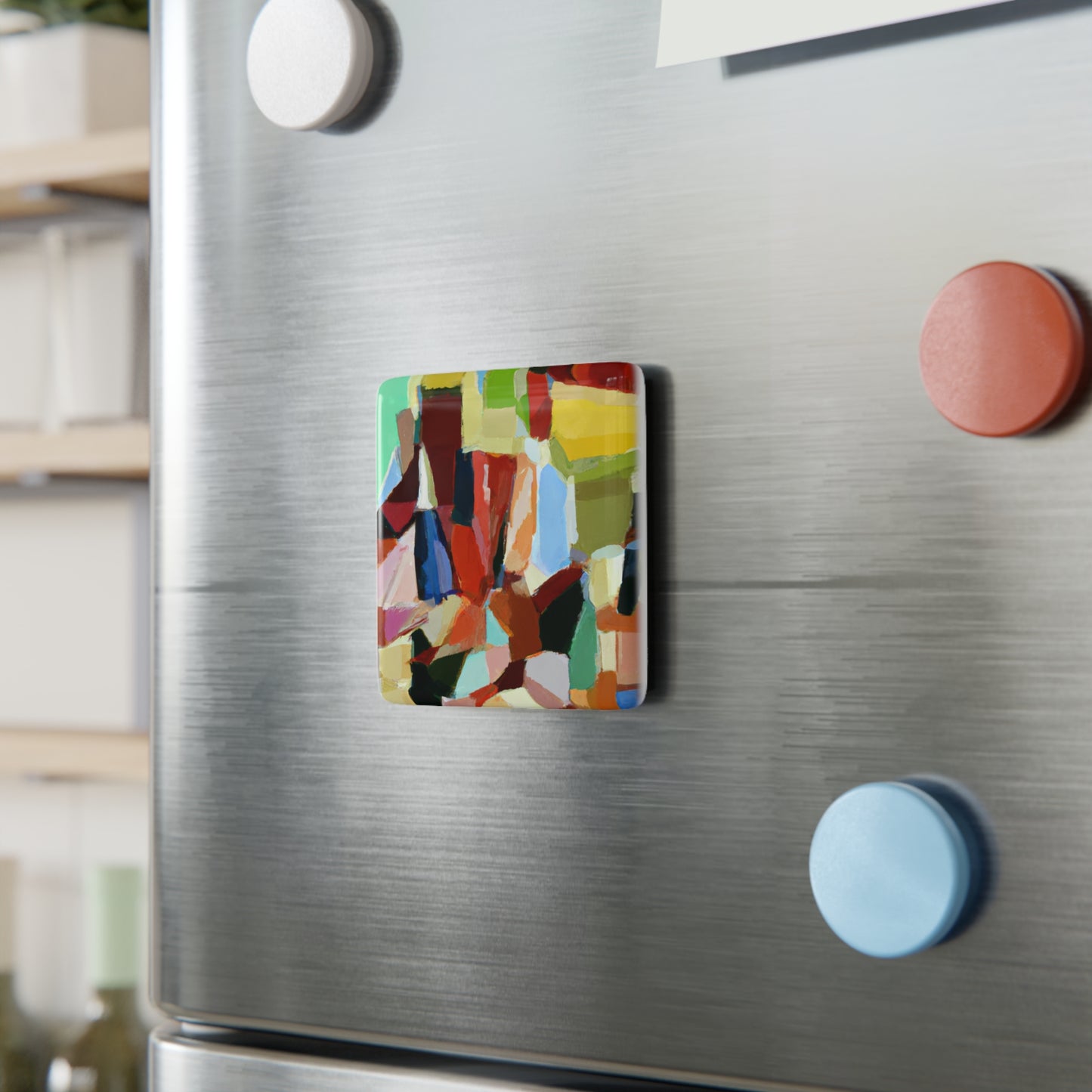 Porcelain Square Magnet