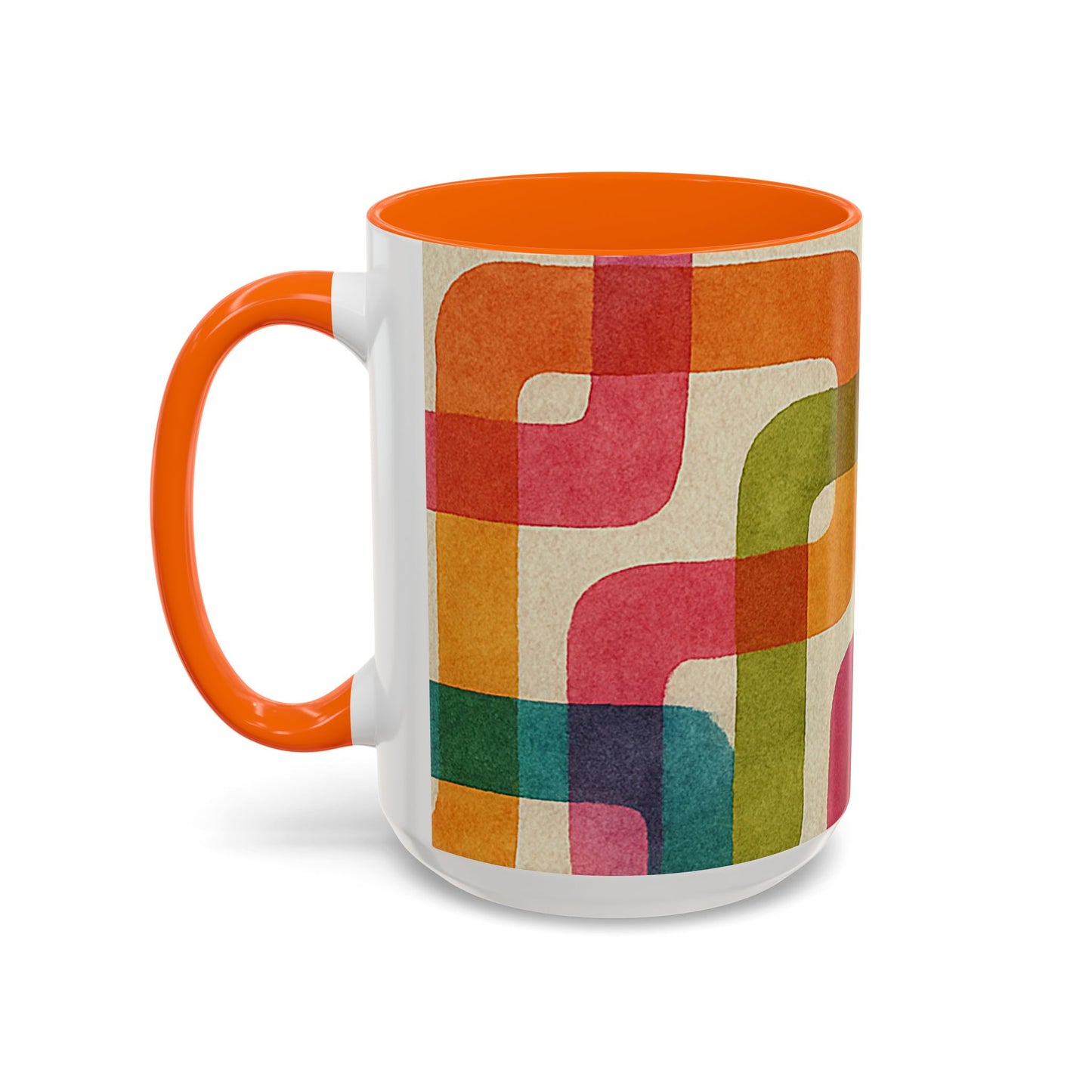 Retro Color Curves Coffee Mug