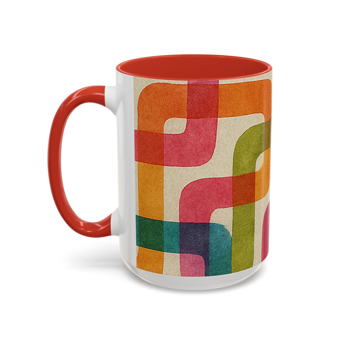 Retro Color Curves Coffee Mug
