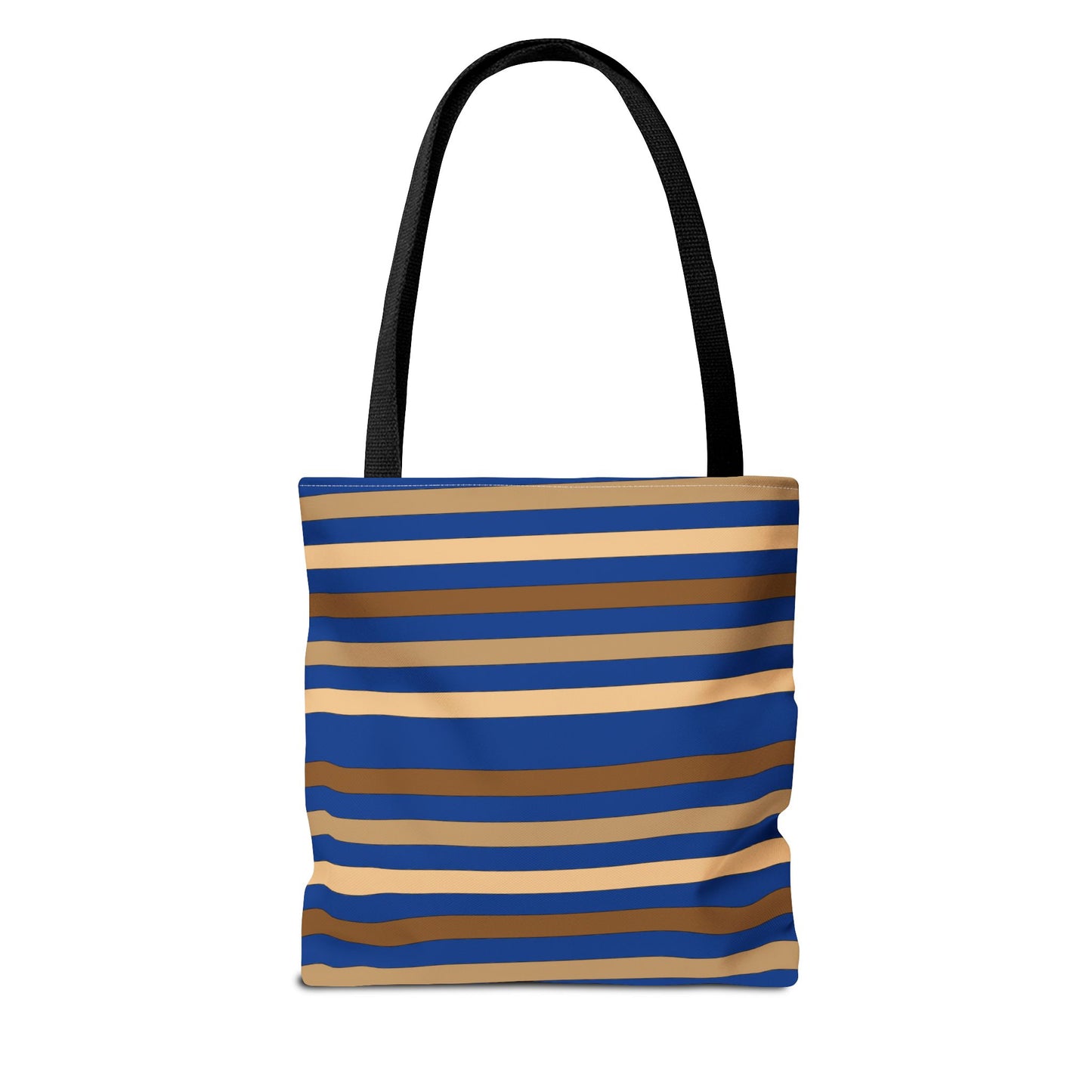 Blue/Brown Tote Bag