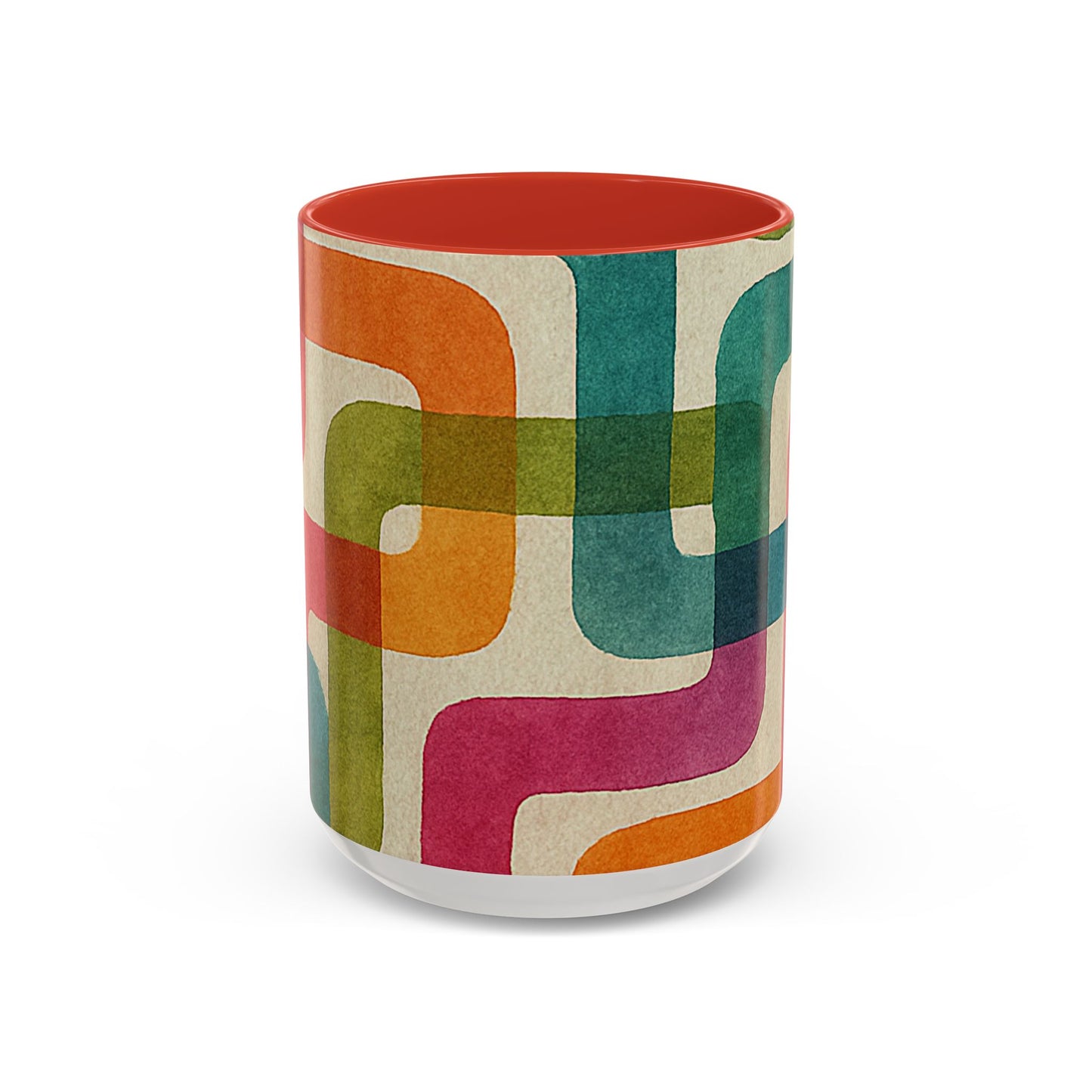 Retro Color Curves Coffee Mug