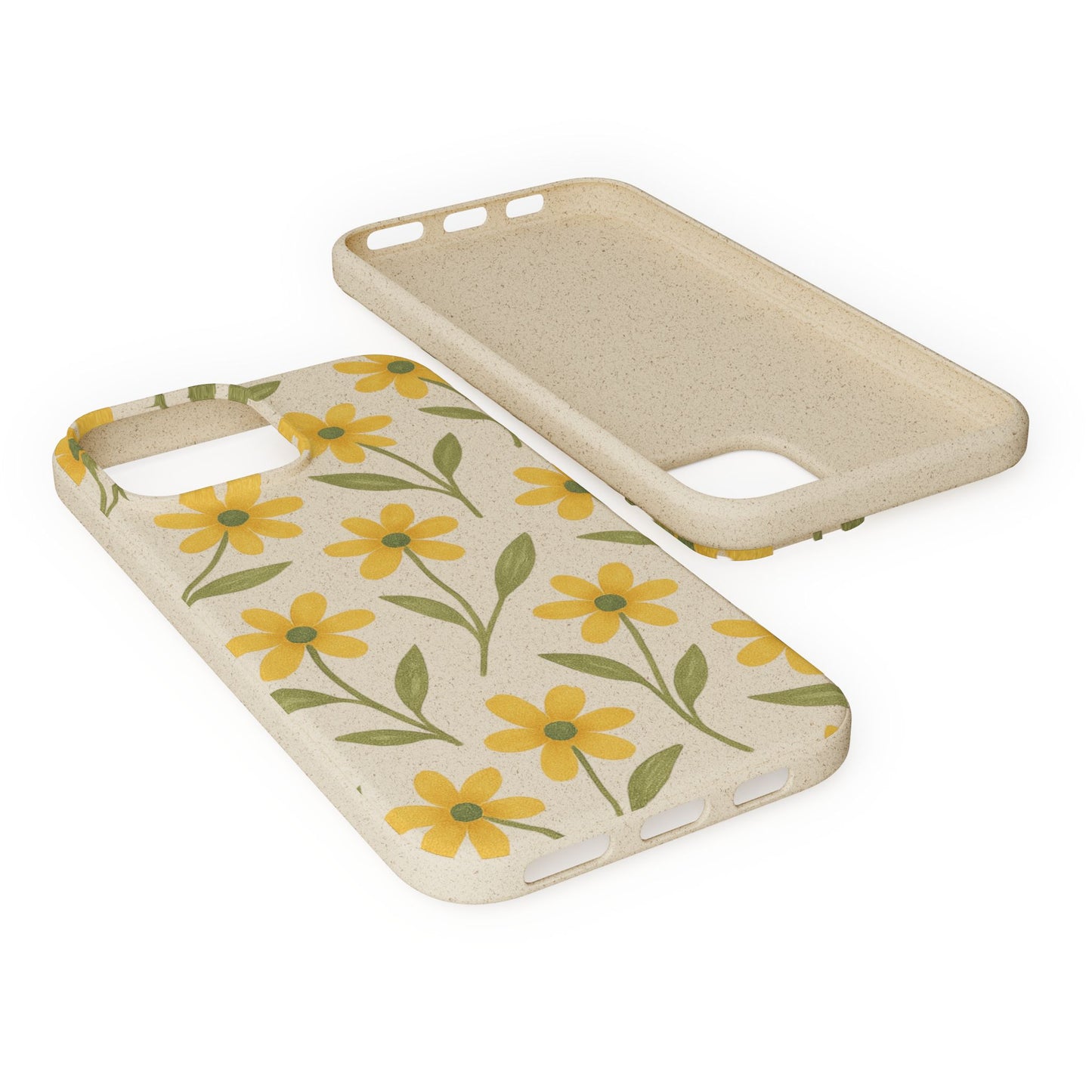 Meadow Bloom Biodegradable Phone Case - Marigold