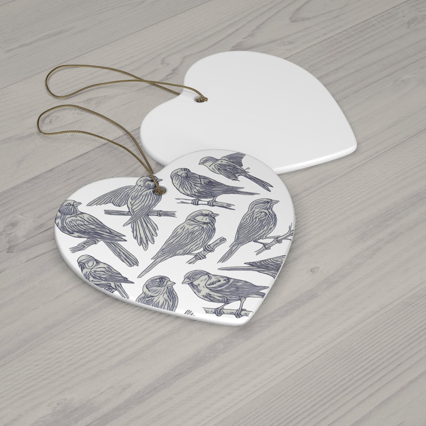 Aviary Breeze Ceramic Ornament, 4 Shapes