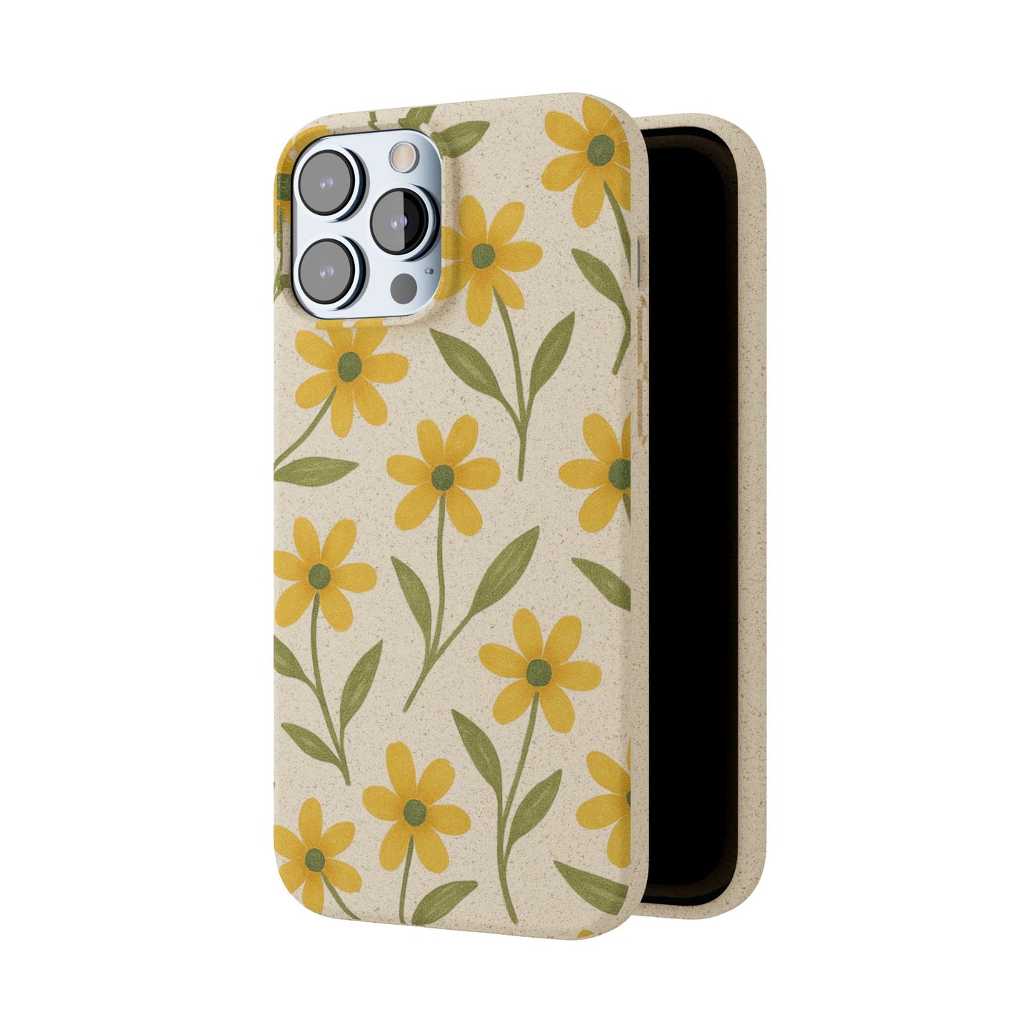 Meadow Bloom Biodegradable Phone Case - Marigold