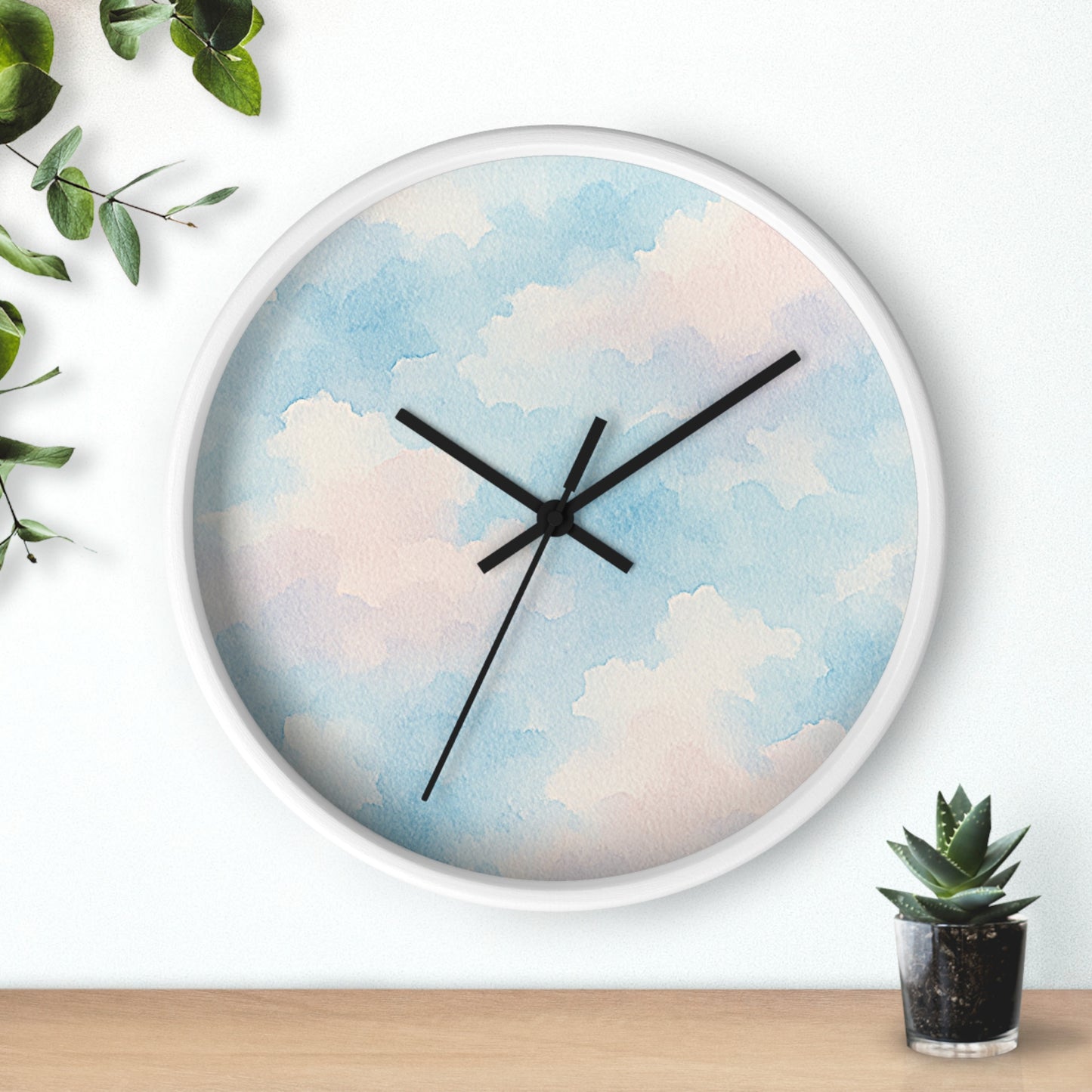 Clouds Wall Clock