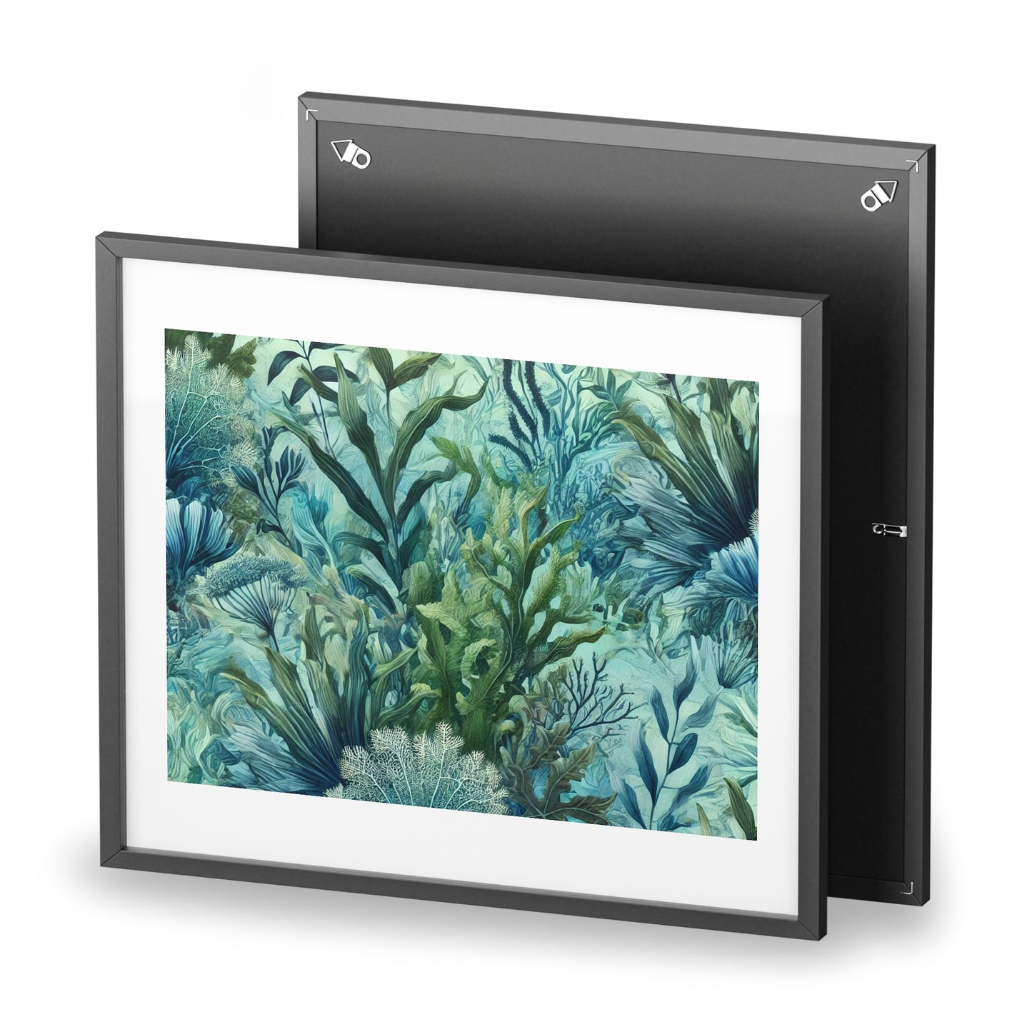 Framed Poster - Matte Finish Art for Coastal Decor