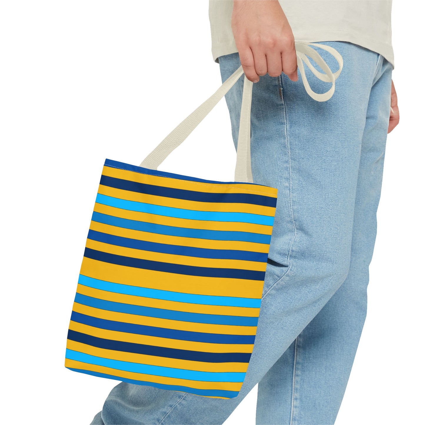 Yellow/Blue Tote Bag