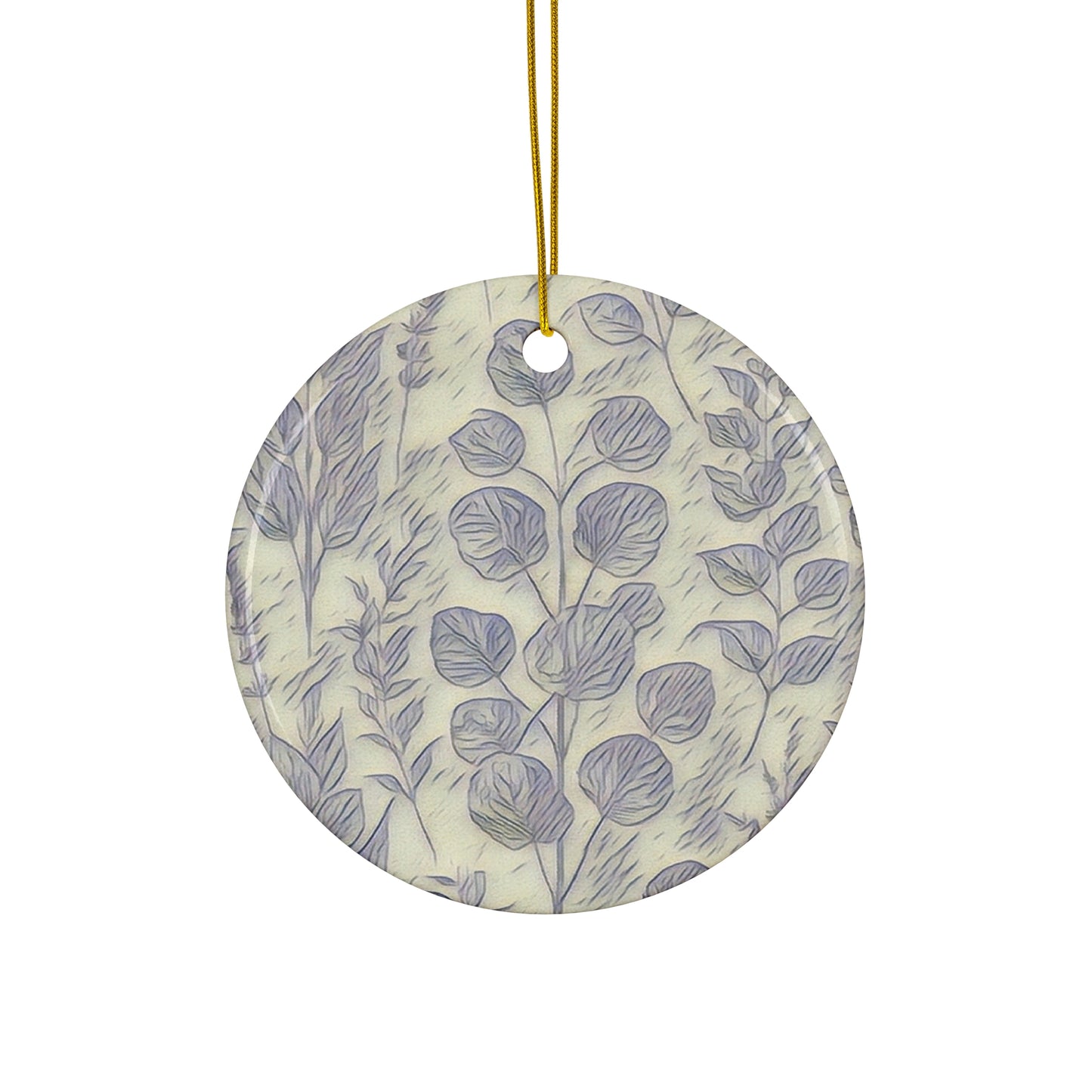 Eculyptus Breeze Ceramic Ornament (4 Shapes)