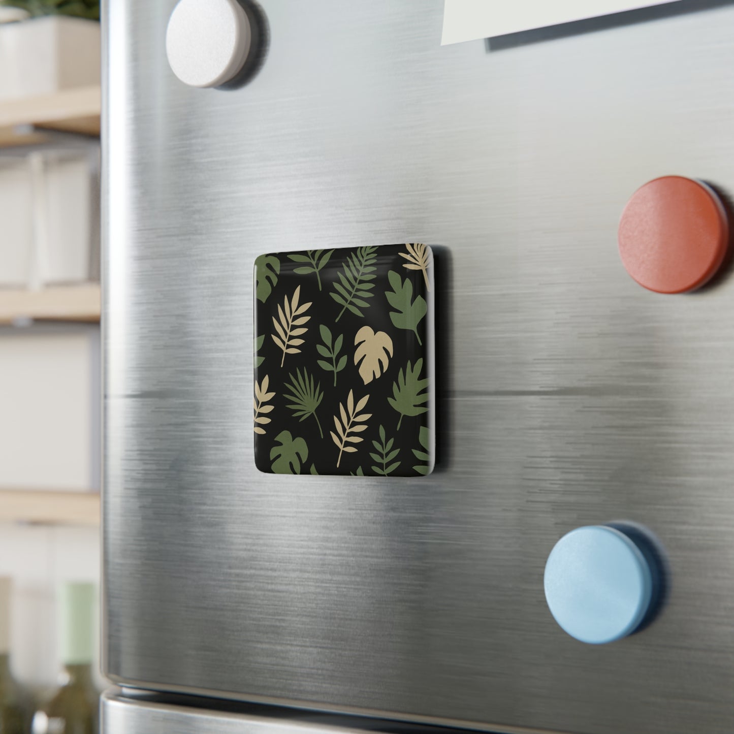 Porcelain Square Magnet -