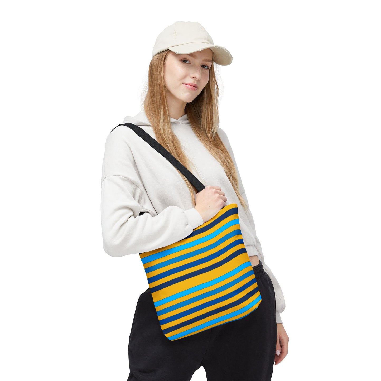 Yellow/Blue Tote Bag