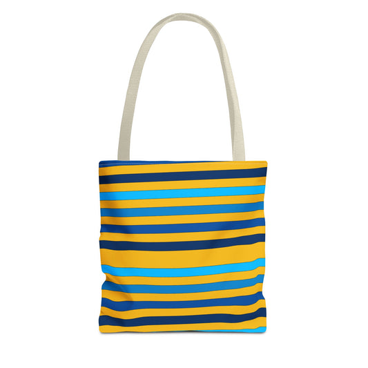 Yellow/Blue Tote Bag