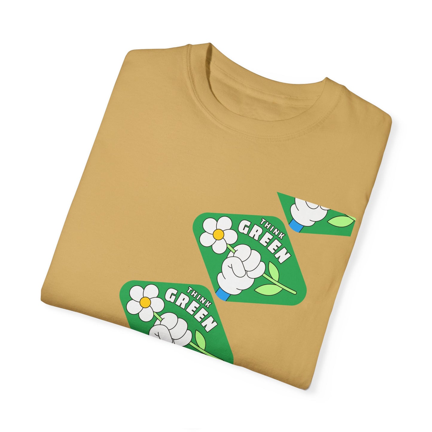 Unisex Garment-Dyed T-shirt - Think Green