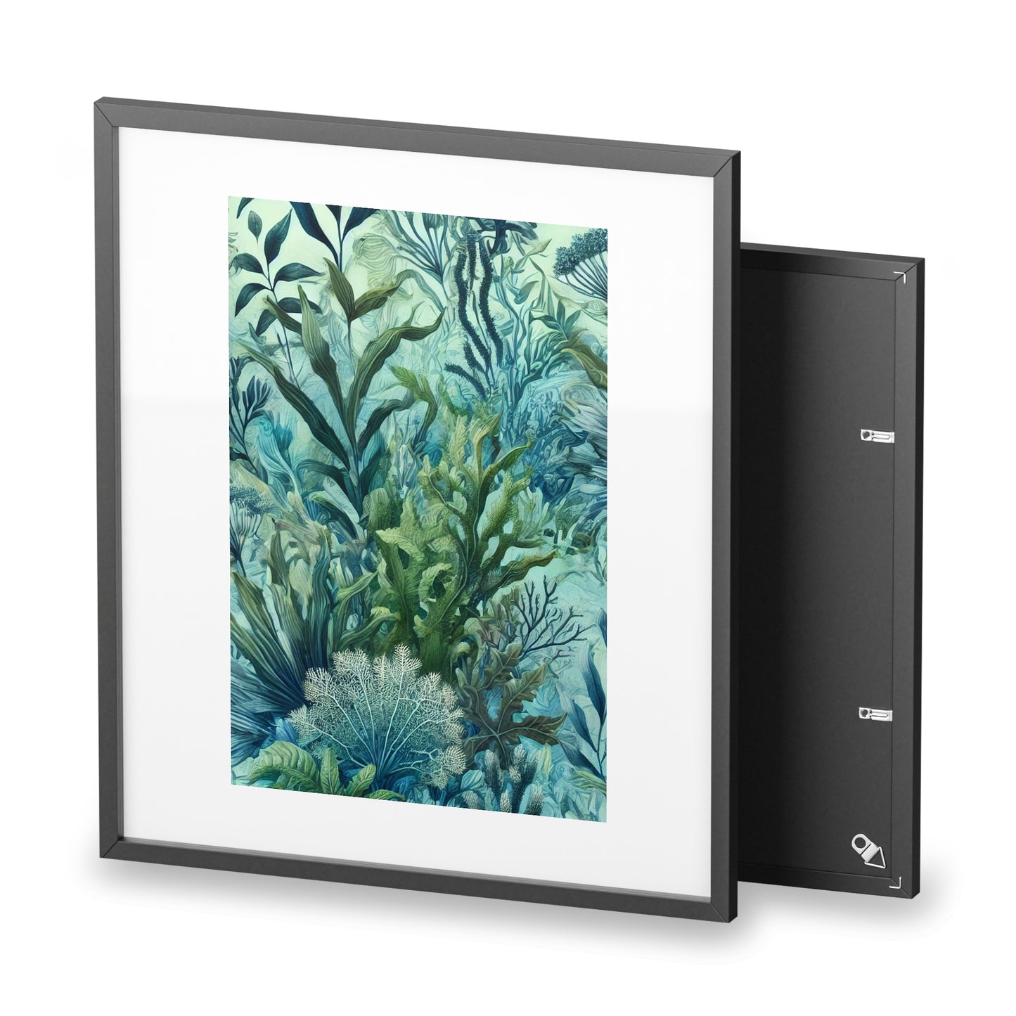 Framed Poster - Matte Finish Art for Coastal Decor