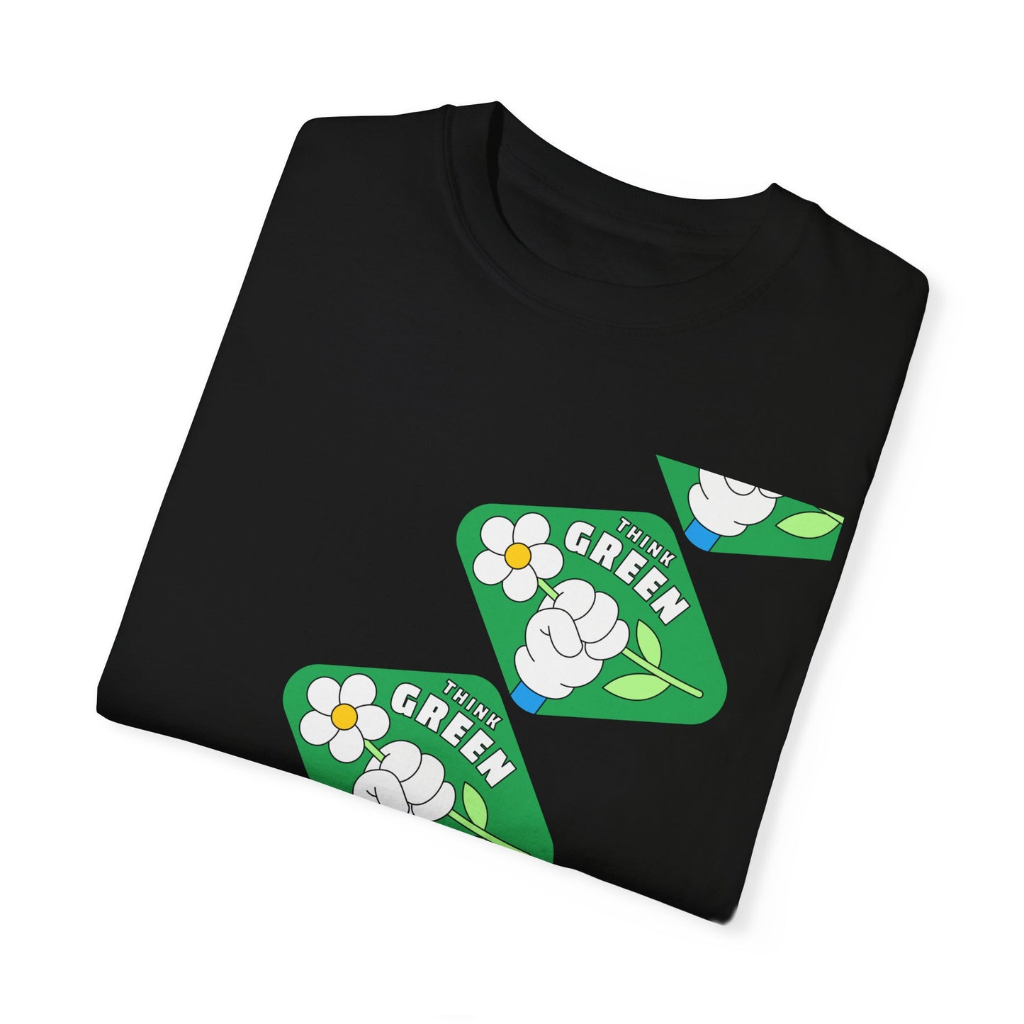 Unisex Garment-Dyed T-shirt - Think Green