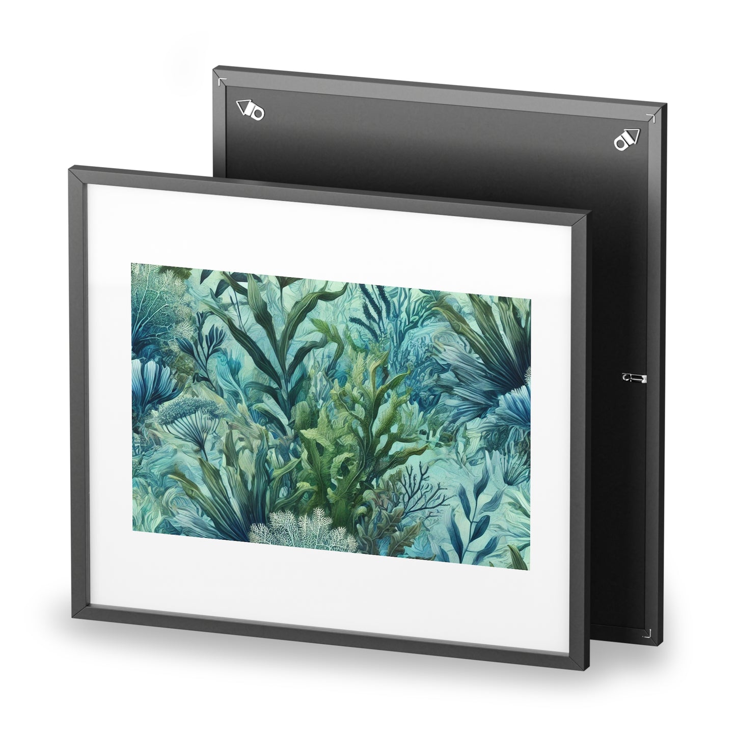 Framed Poster - Matte Finish Art for Coastal Decor