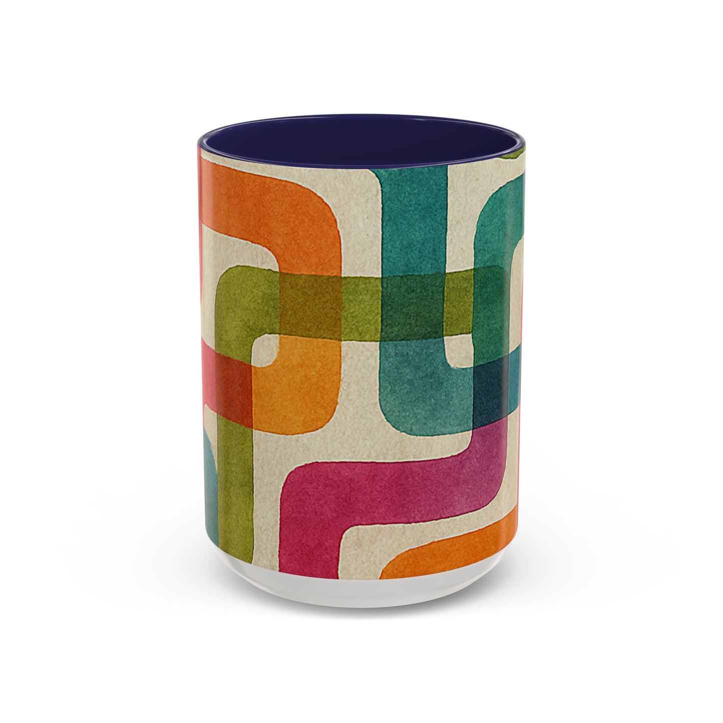 Retro Color Curves Coffee Mug