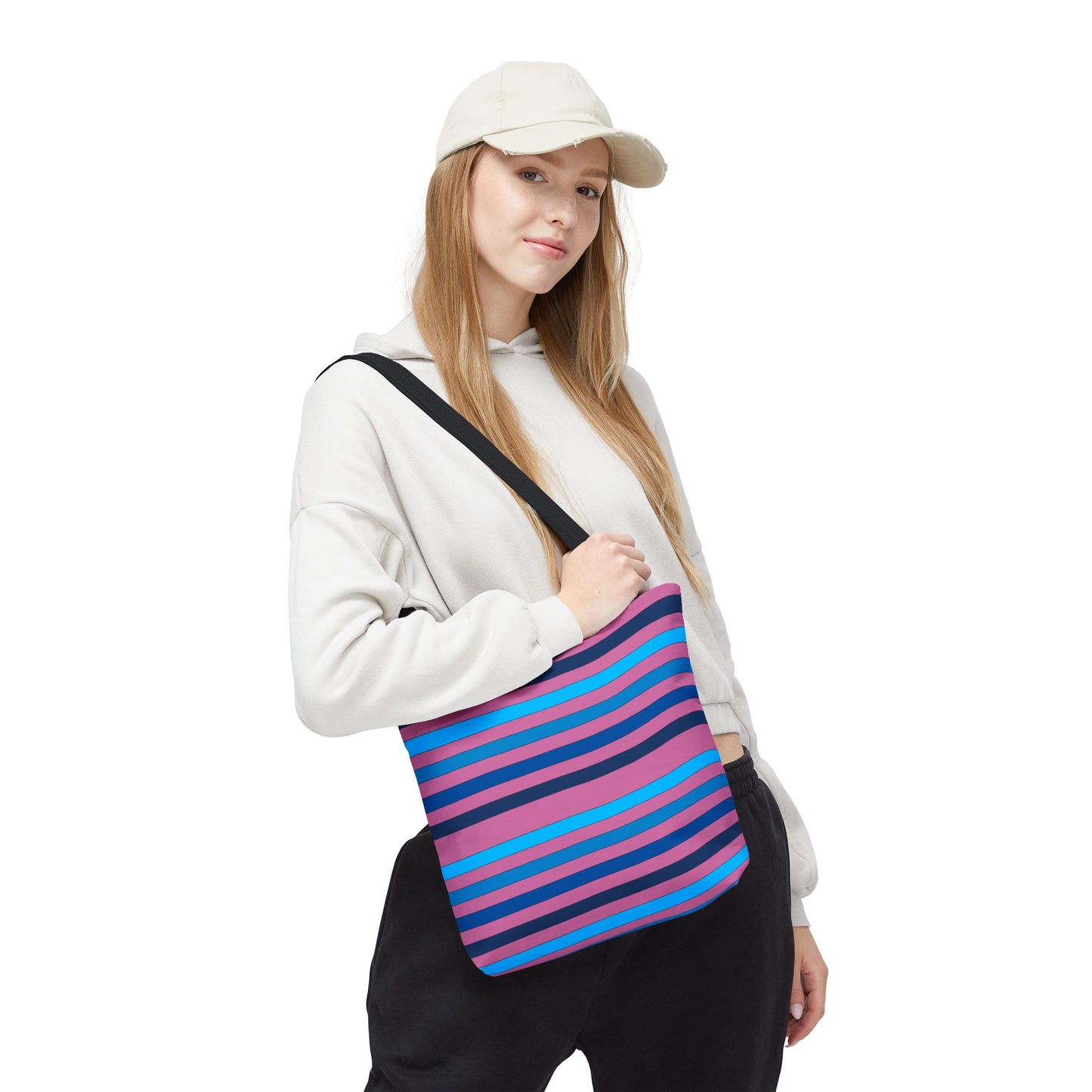 Pink/Blue Tote Bag