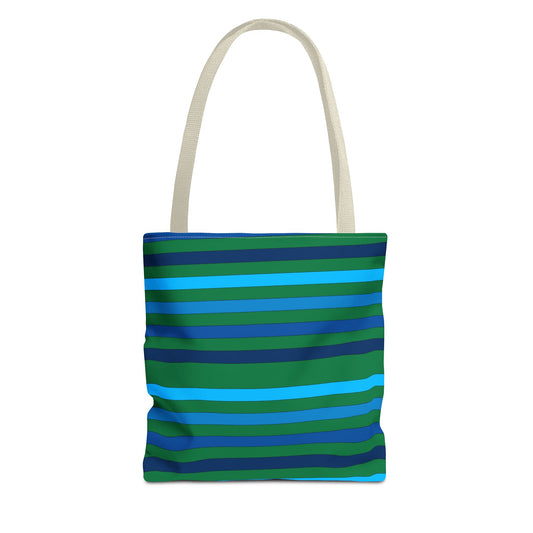 Green/Blue Tote Bag