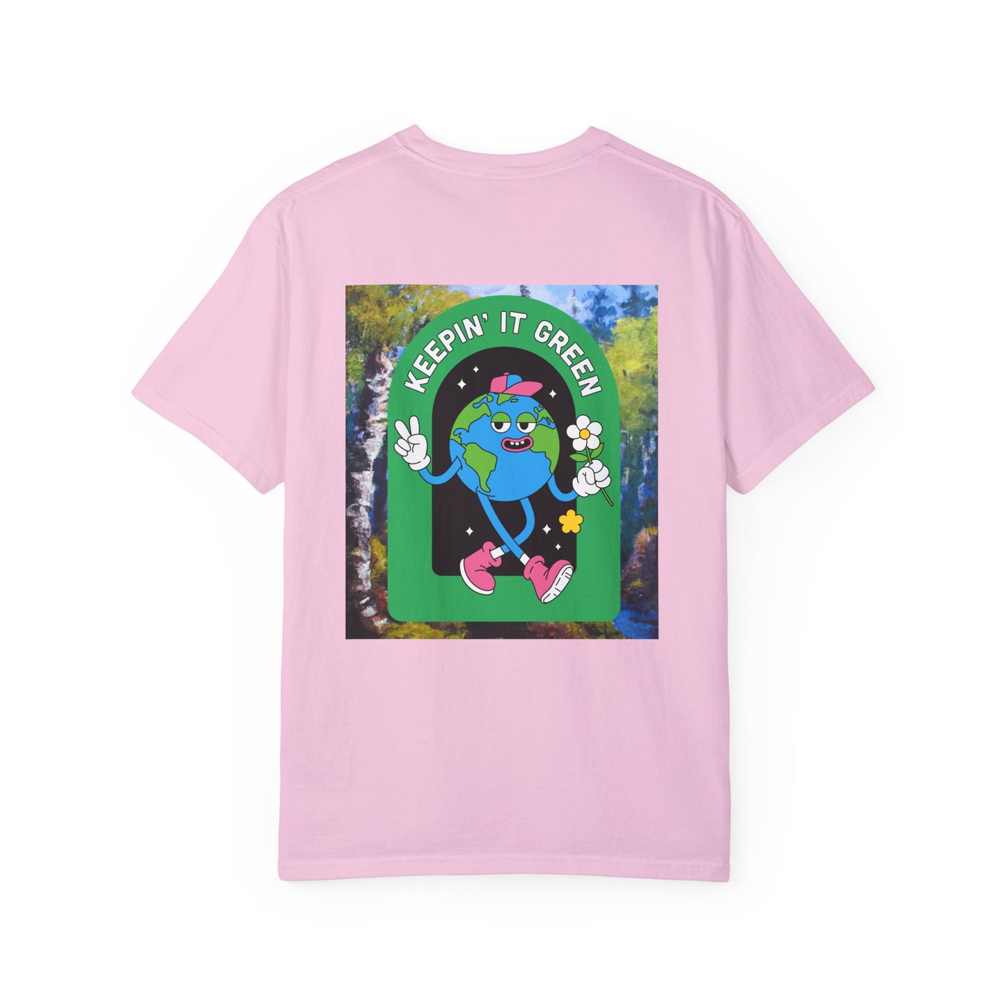 Unisex Garment-Dyed T-shirt - Think Green