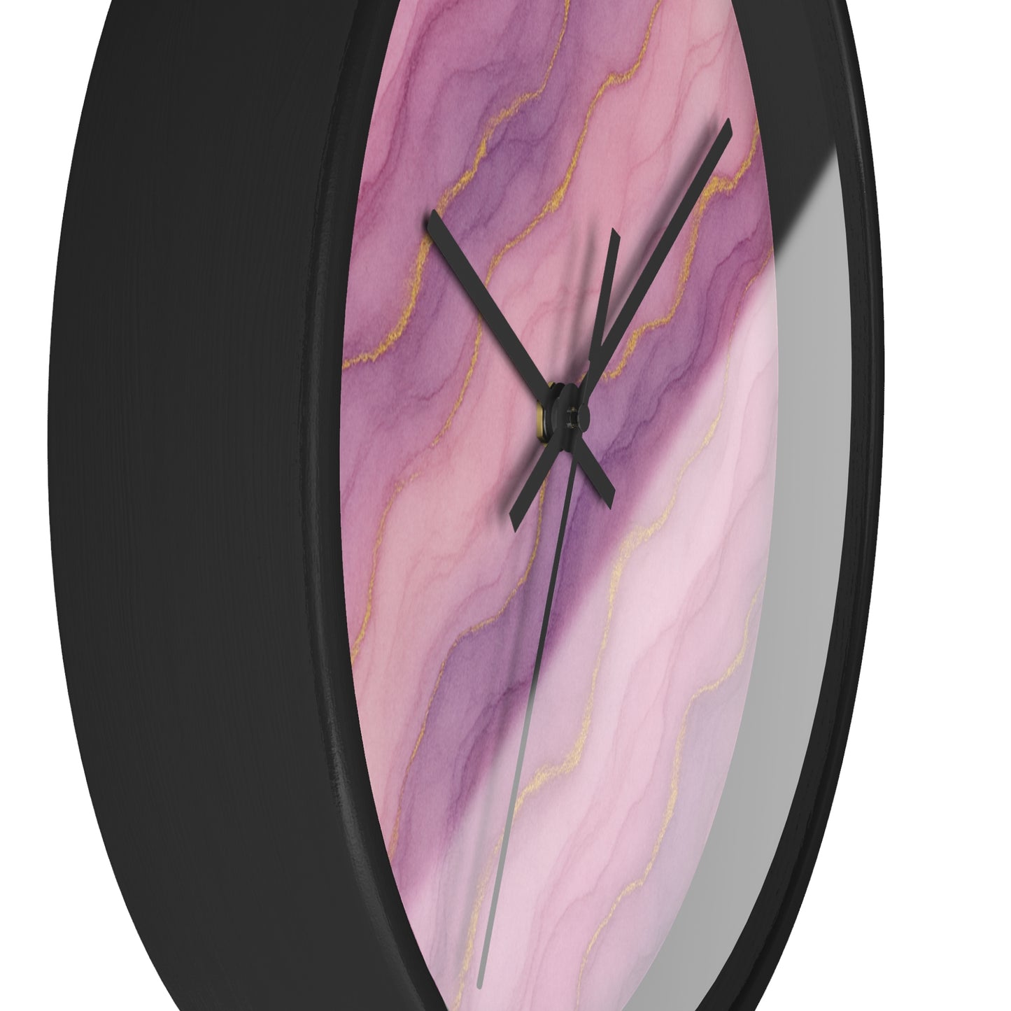 Marbled Flow Wall Clock – Rosecurrent
